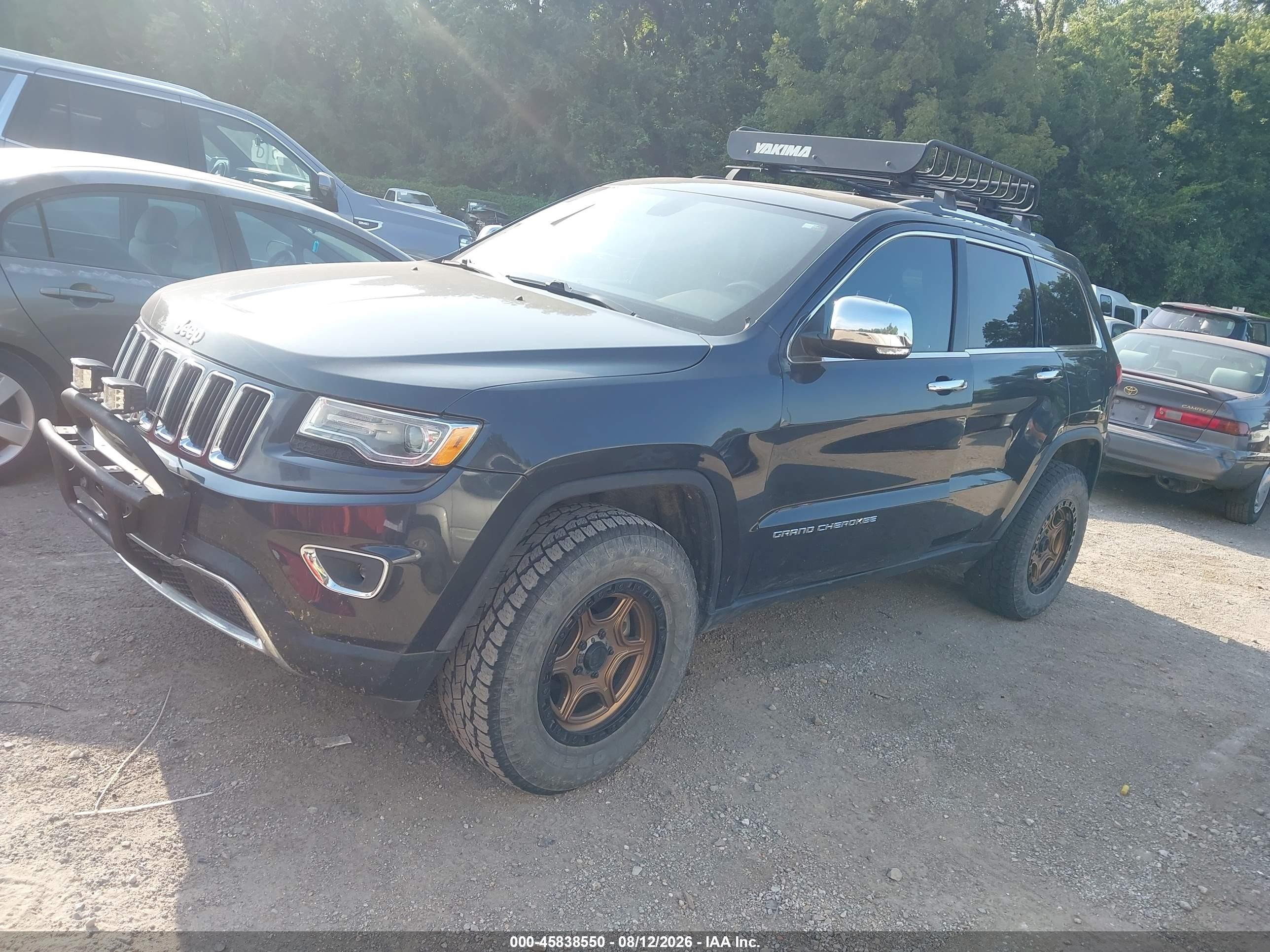 2014 Jeep Grand Cherokee Limited Black vin: 1C4RJFBM5EC431110