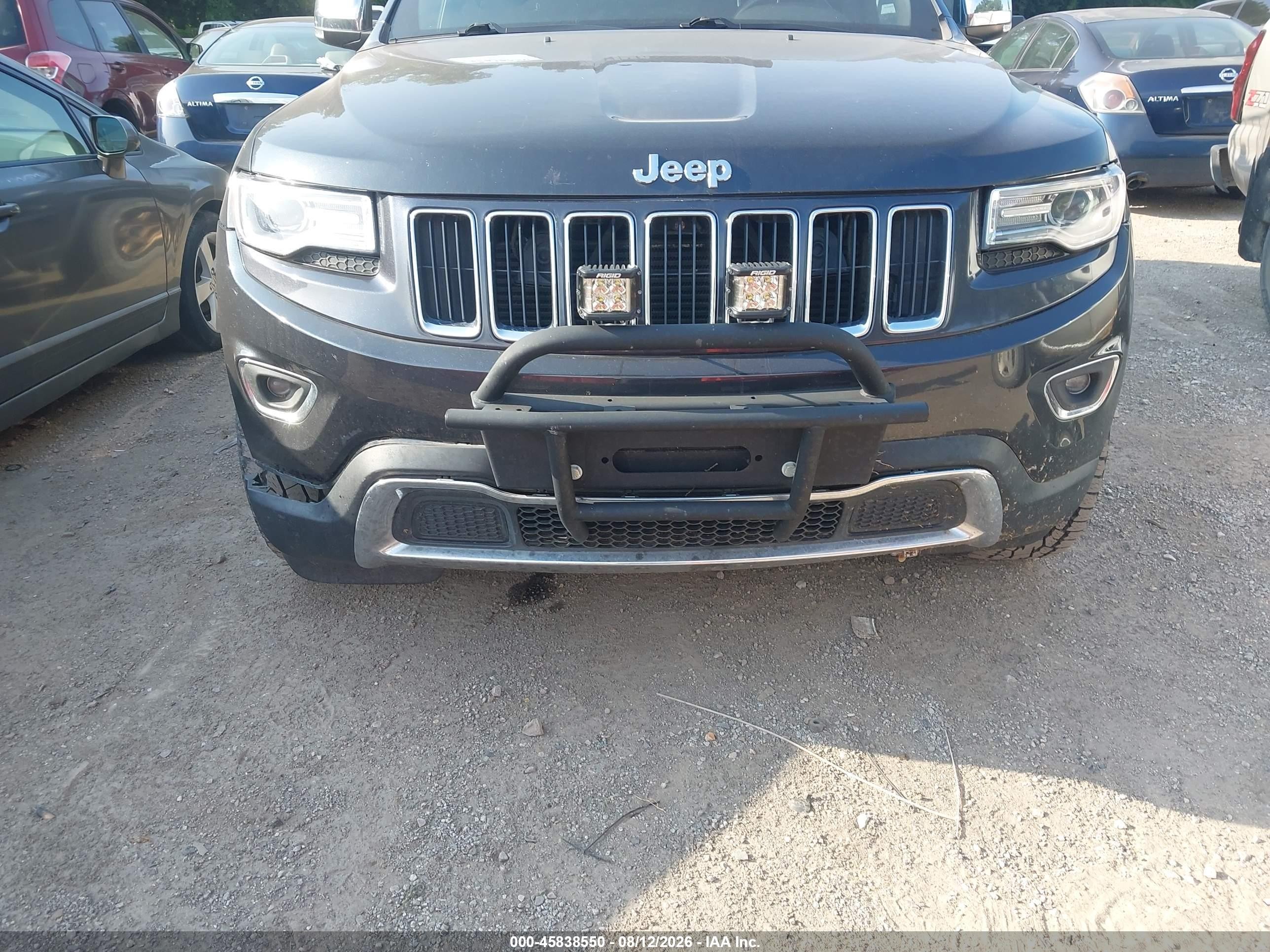 2014 Jeep Grand Cherokee Limited Black vin: 1C4RJFBM5EC431110
