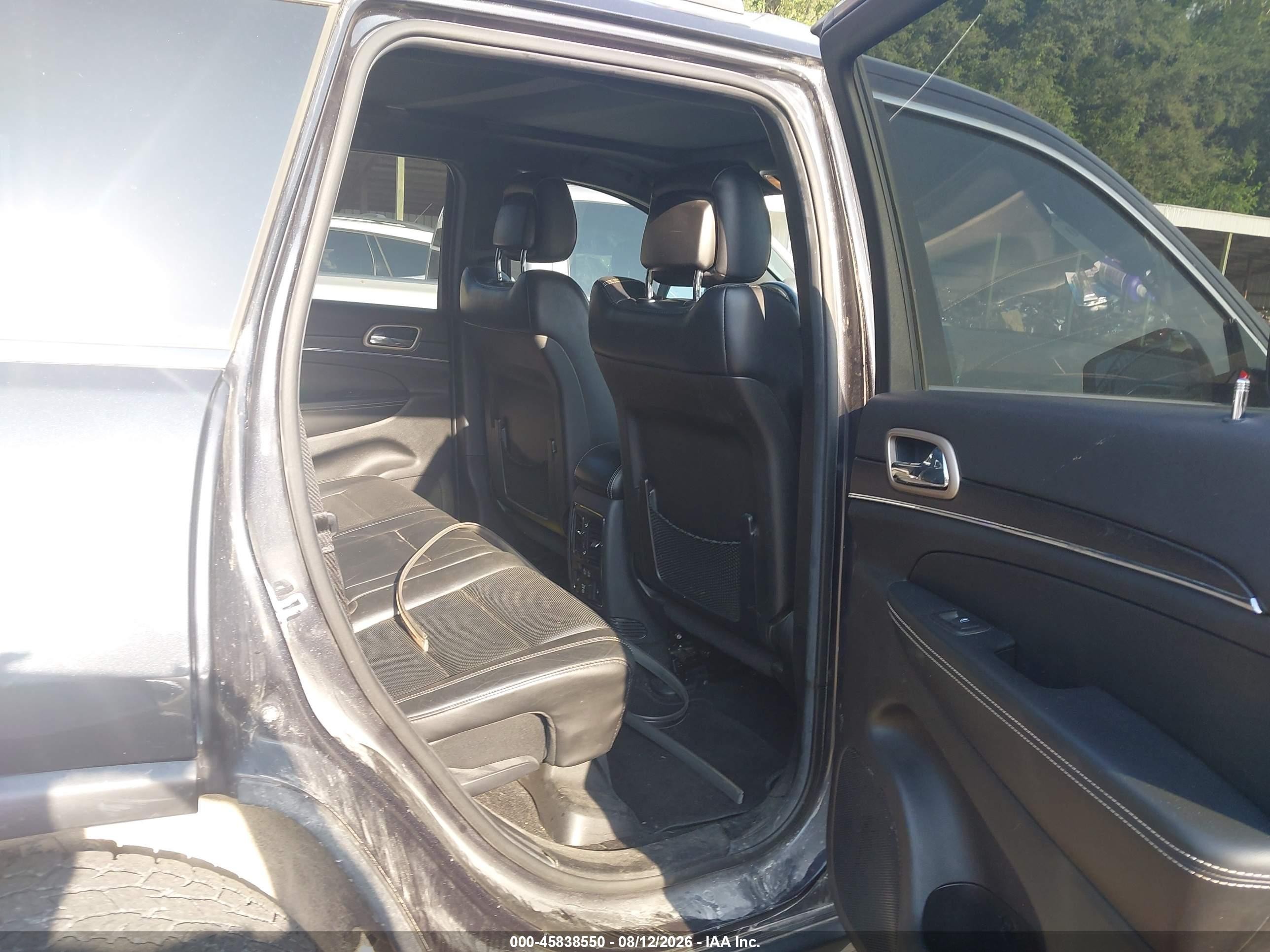 2014 Jeep Grand Cherokee Limited Black vin: 1C4RJFBM5EC431110