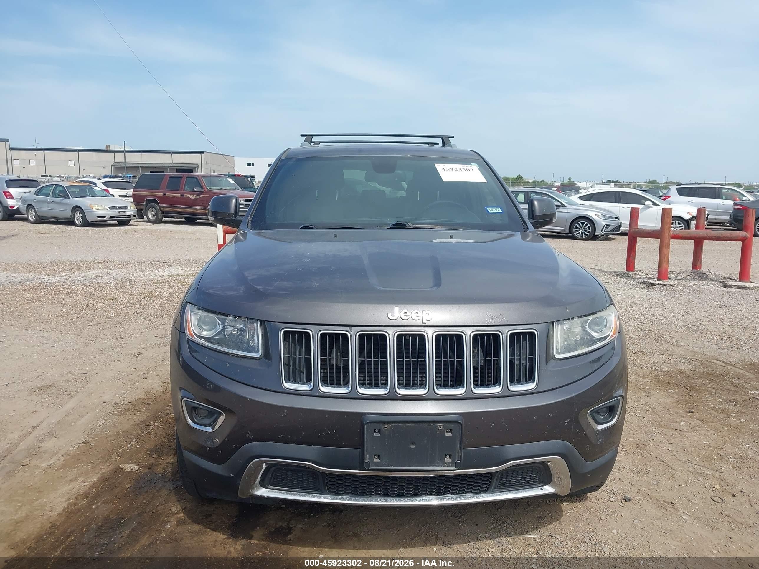 2014 Jeep Grand Cherokee Limited Gray vin: 1C4RJFBM5EC534446