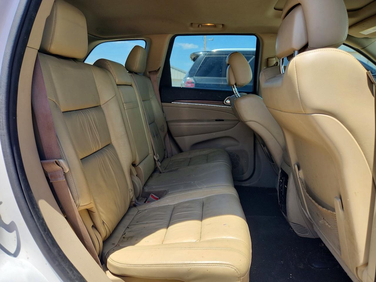 2015 Jeep Grand Cherokee Limited White vin: 1C4RJFBM5FC787719