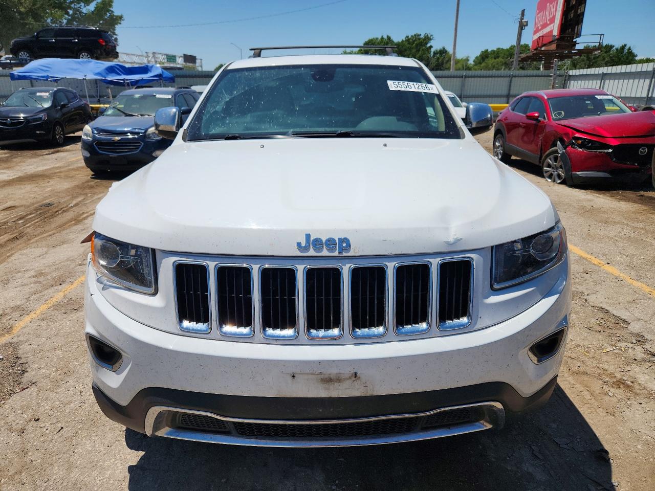 2015 Jeep Grand Cherokee Limited White vin: 1C4RJFBM5FC787719