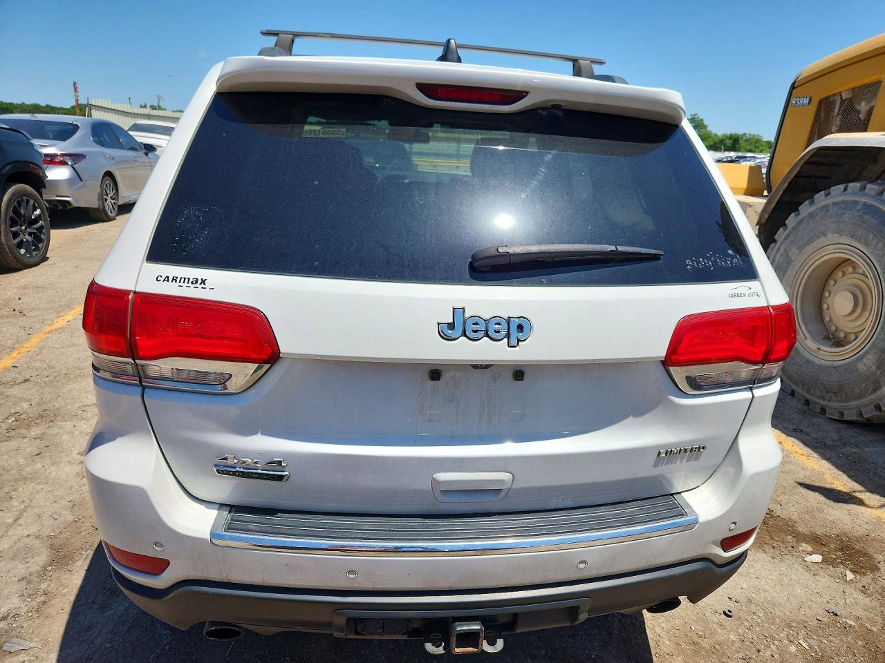 2015 Jeep Grand Cherokee Limited White vin: 1C4RJFBM5FC787719