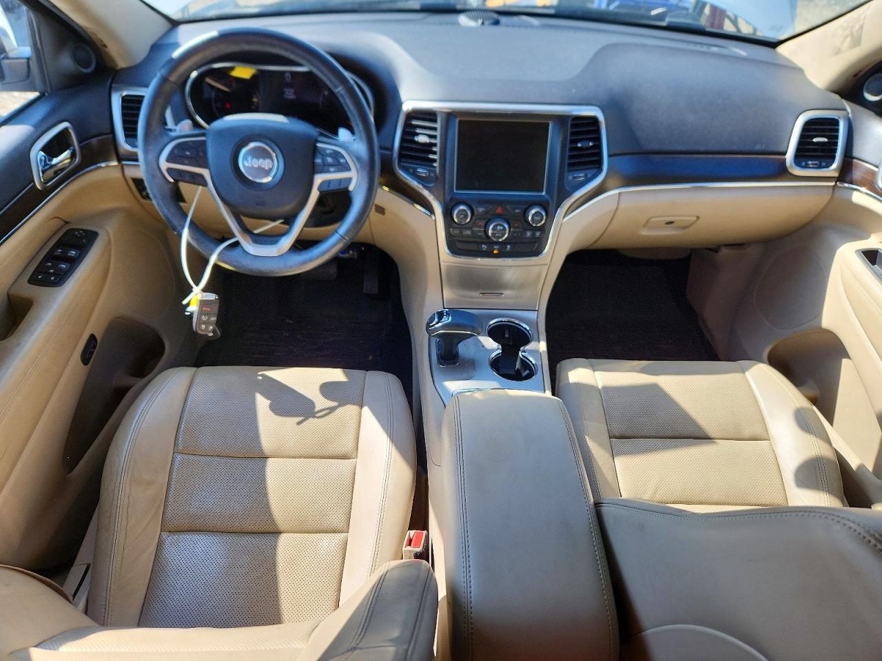 2014 Jeep Grand Cherokee Limited White vin: 1C4RJFBM6EC375548