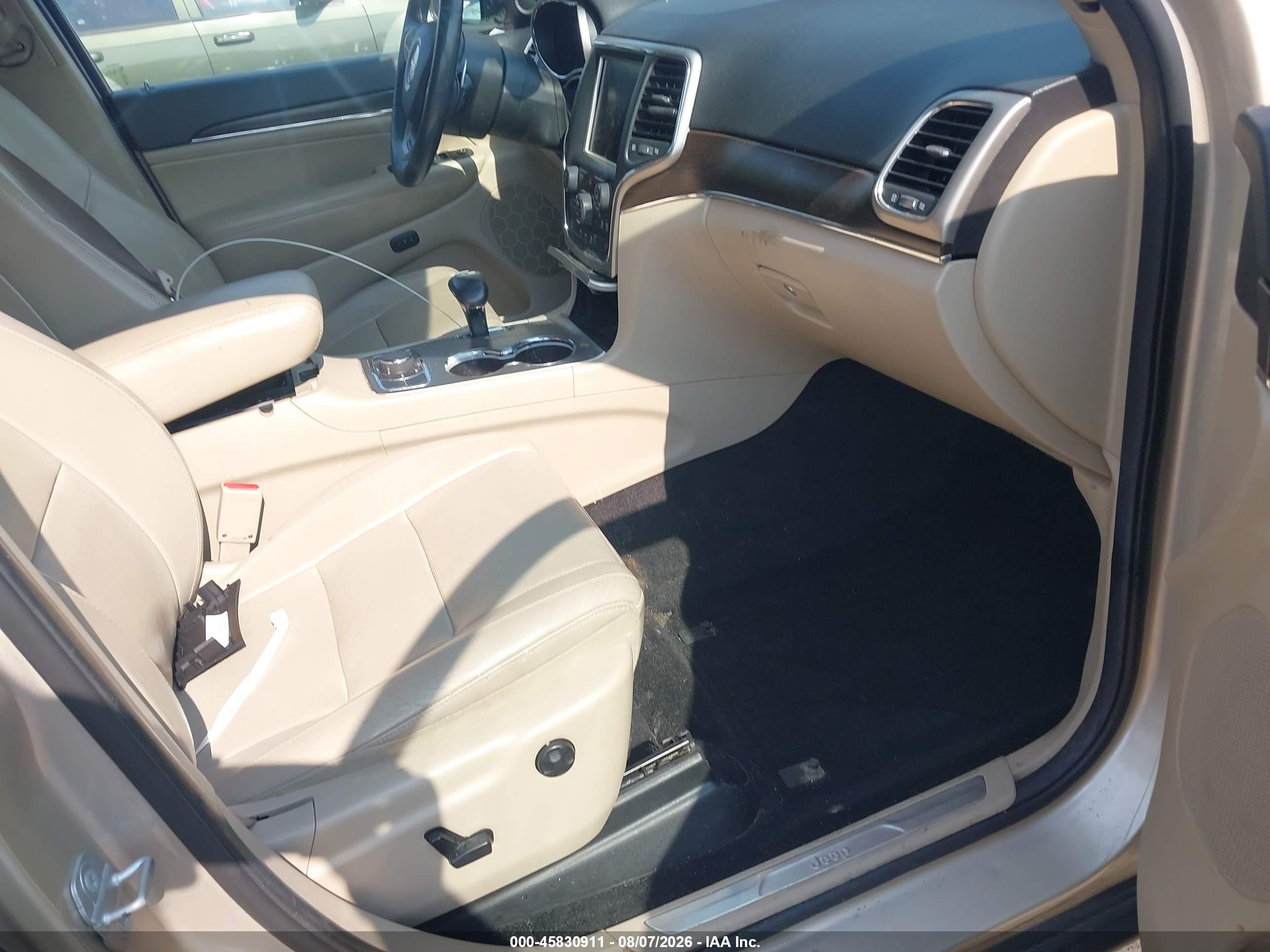 2014 Jeep Grand Cherokee Limited Tan vin: 1C4RJFBM6EC375713