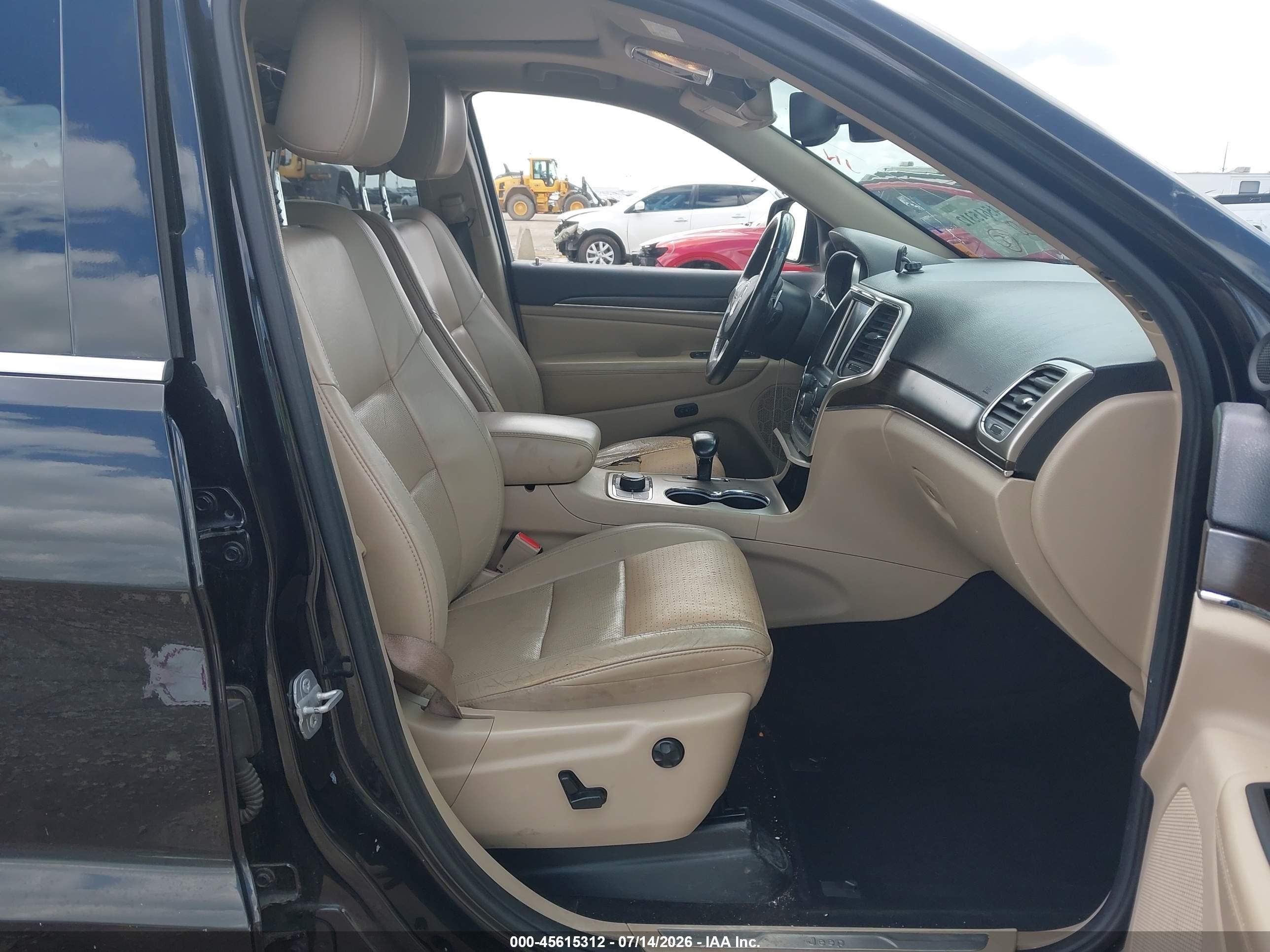 2014 Jeep Grand Cherokee Limited Black vin: 1C4RJFBM6EC426062