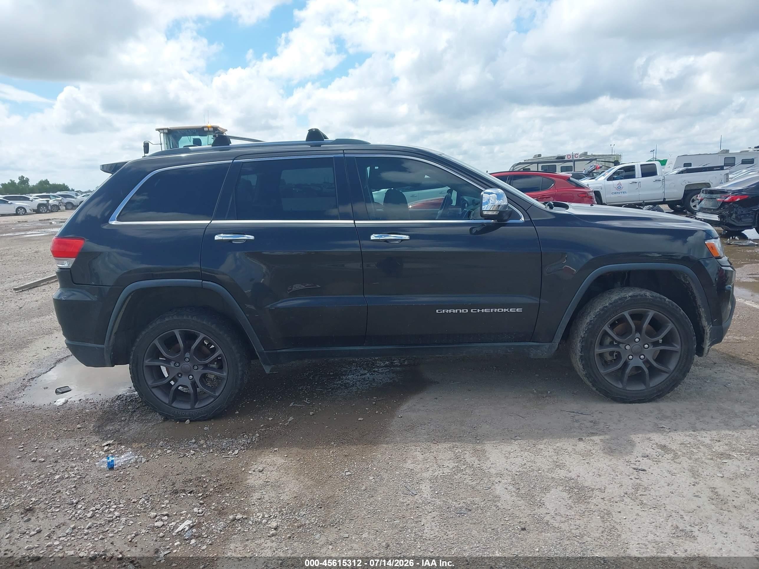 2014 Jeep Grand Cherokee Limited Black vin: 1C4RJFBM6EC426062