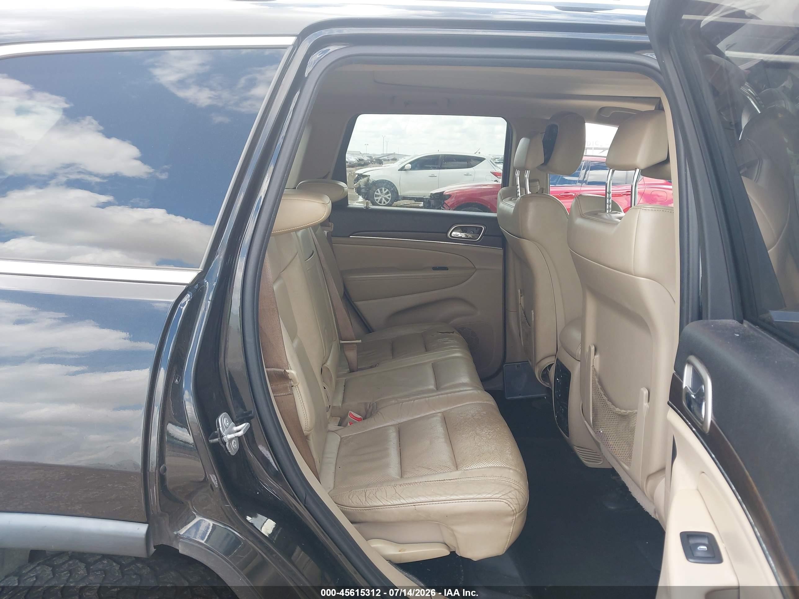 2014 Jeep Grand Cherokee Limited Black vin: 1C4RJFBM6EC426062