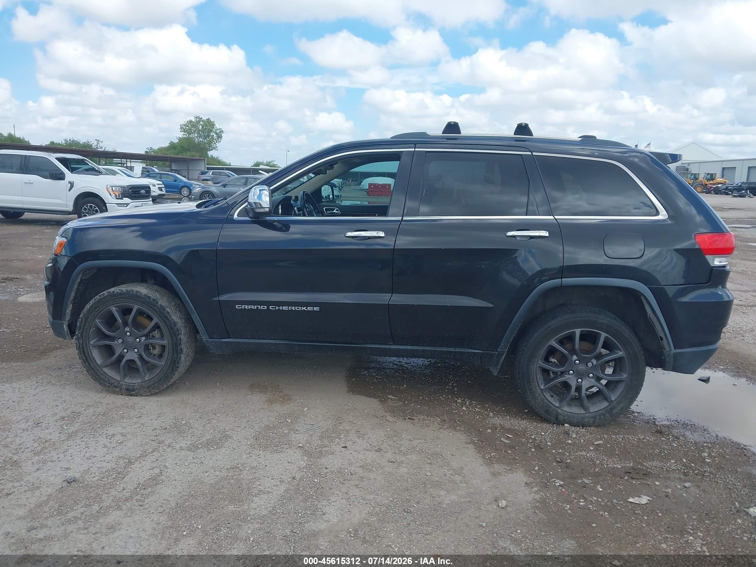2014 Jeep Grand Cherokee Limited Black vin: 1C4RJFBM6EC426062