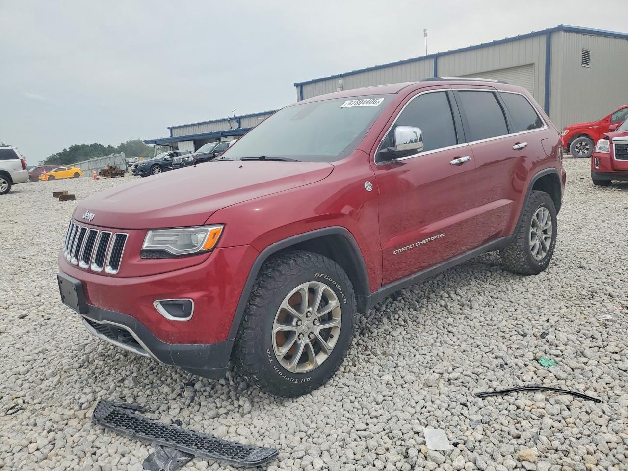 2015 Jeep Grand Cherokee Limited Красный vin: 1C4RJFBM6FC105754