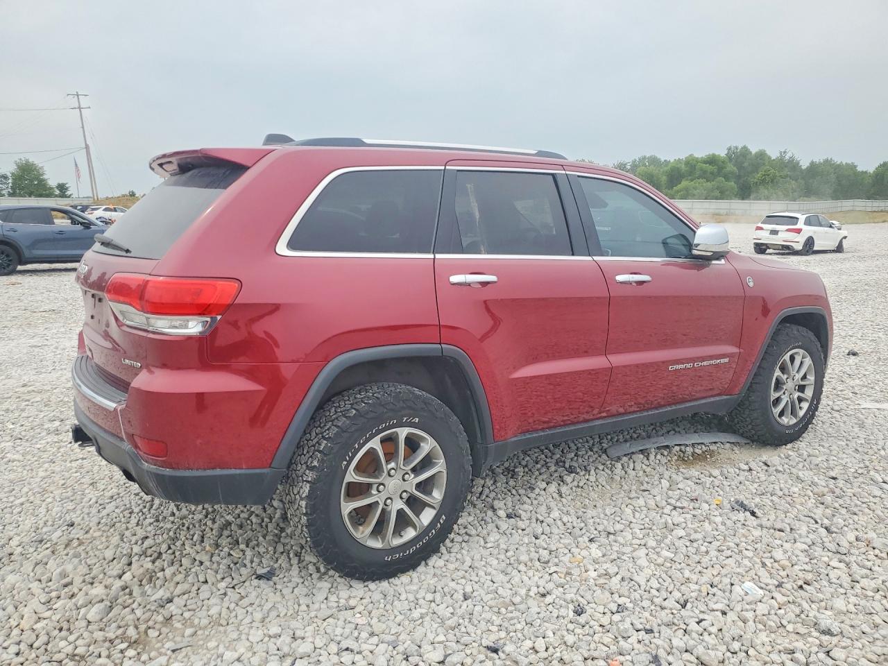 2015 Jeep Grand Cherokee Limited Красный vin: 1C4RJFBM6FC105754