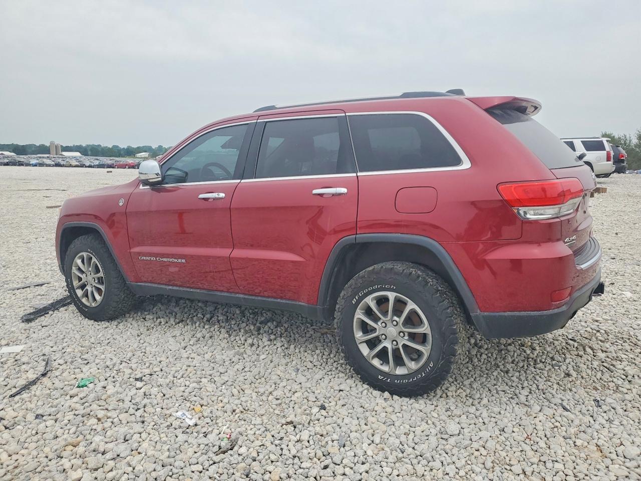 2015 Jeep Grand Cherokee Limited Красный vin: 1C4RJFBM6FC105754