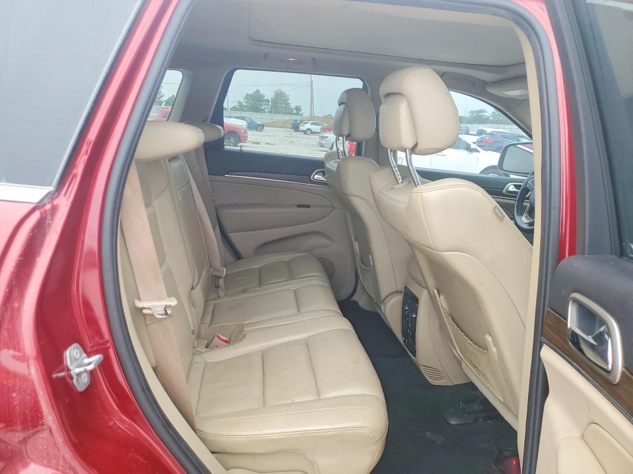 2015 Jeep Grand Cherokee Limited Красный vin: 1C4RJFBM6FC105754