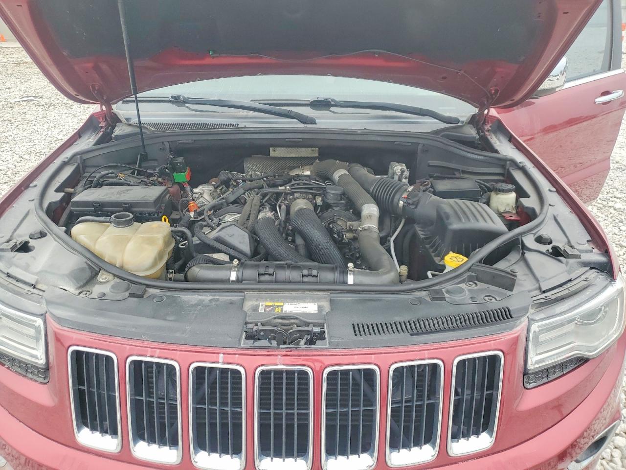 2015 Jeep Grand Cherokee Limited Красный vin: 1C4RJFBM6FC105754