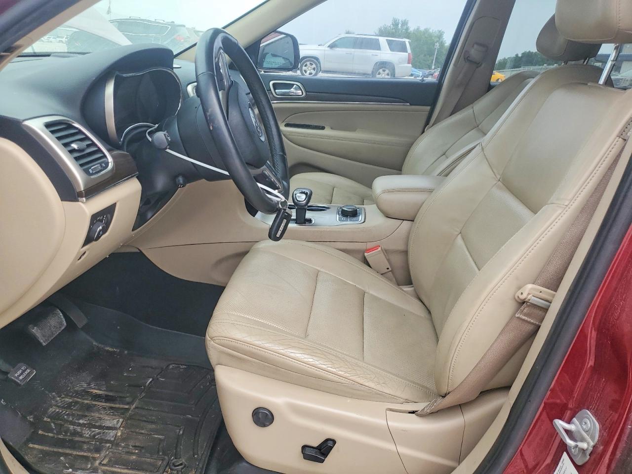 2015 Jeep Grand Cherokee Limited Красный vin: 1C4RJFBM6FC105754