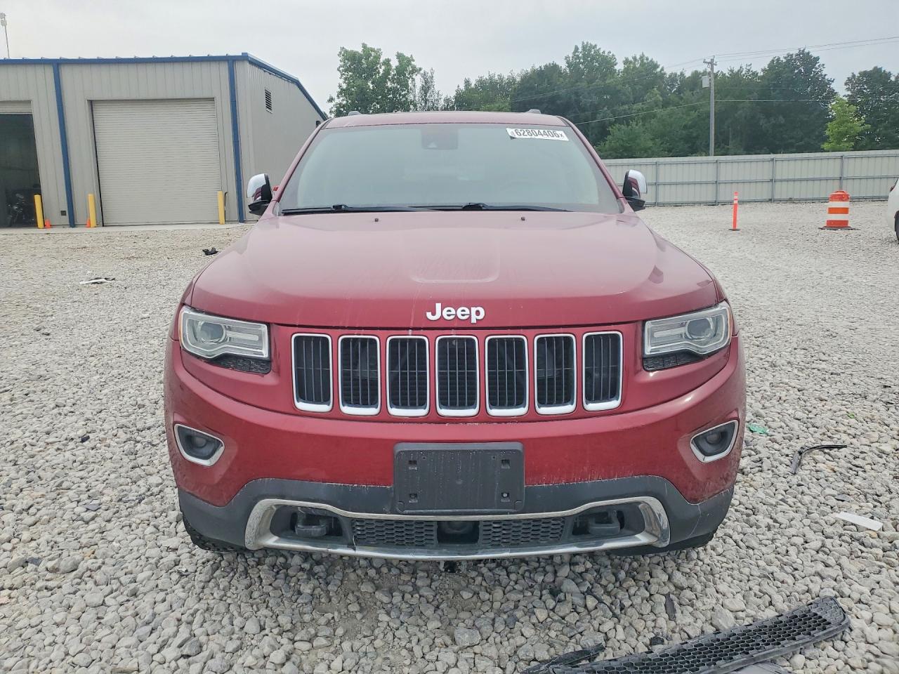 2015 Jeep Grand Cherokee Limited Красный vin: 1C4RJFBM6FC105754