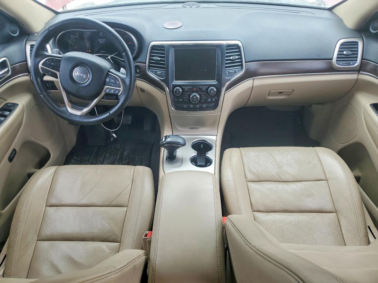 2015 Jeep Grand Cherokee Limited Красный vin: 1C4RJFBM6FC105754