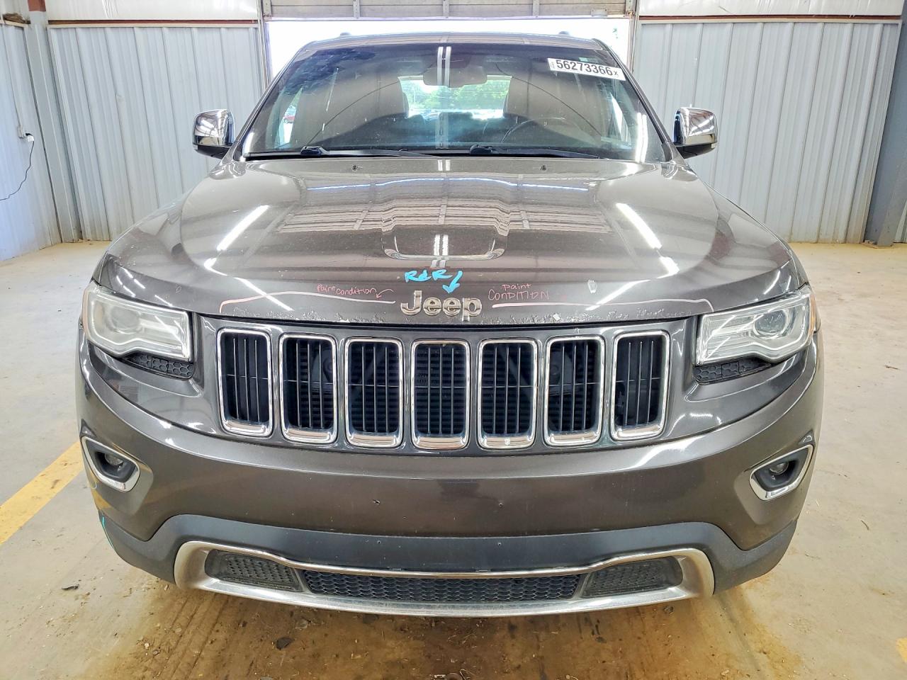 2015 Jeep Grand Cherokee Limited Gray vin: 1C4RJFBM6FC705996