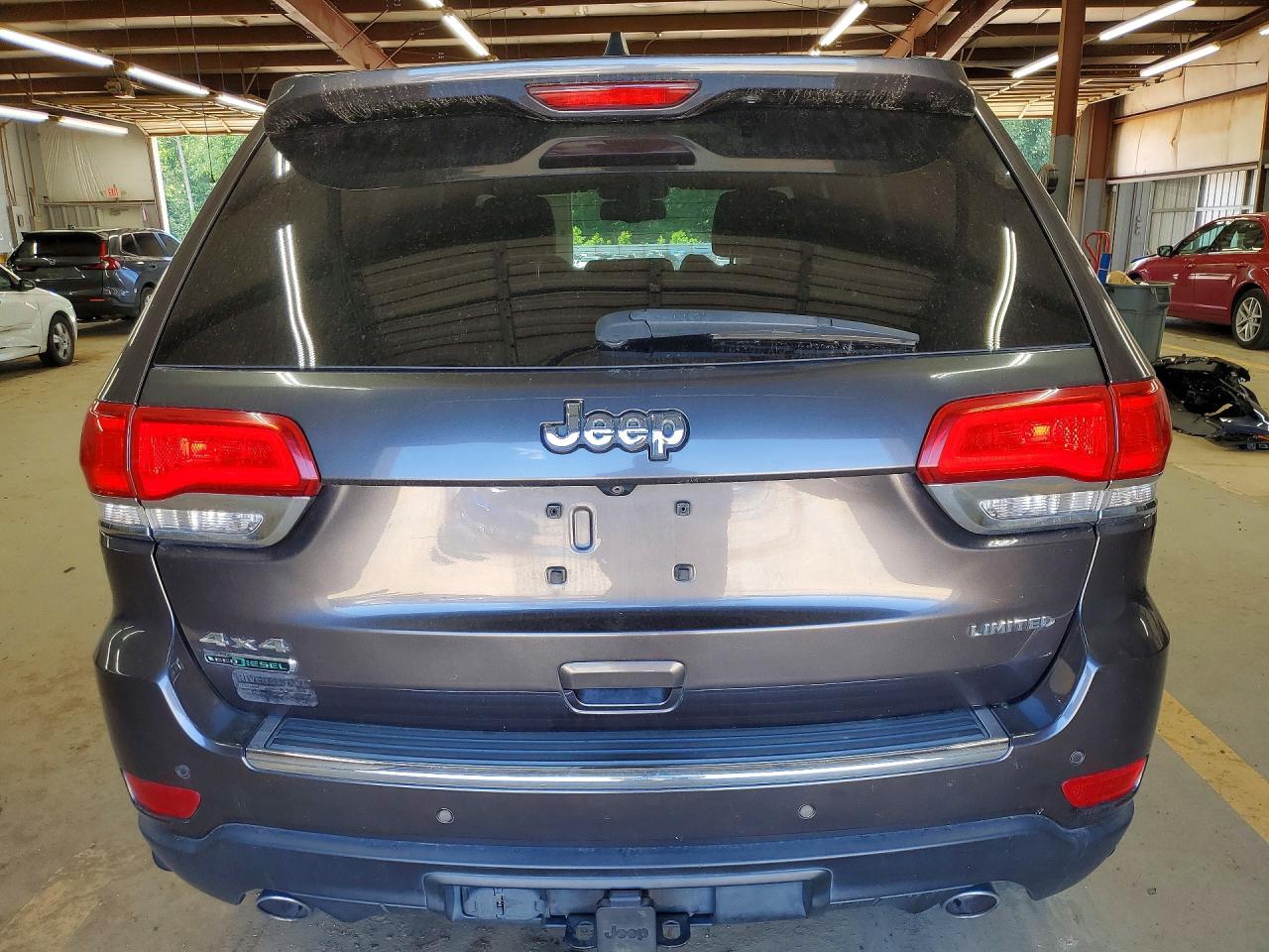 2015 Jeep Grand Cherokee Limited Gray vin: 1C4RJFBM6FC705996