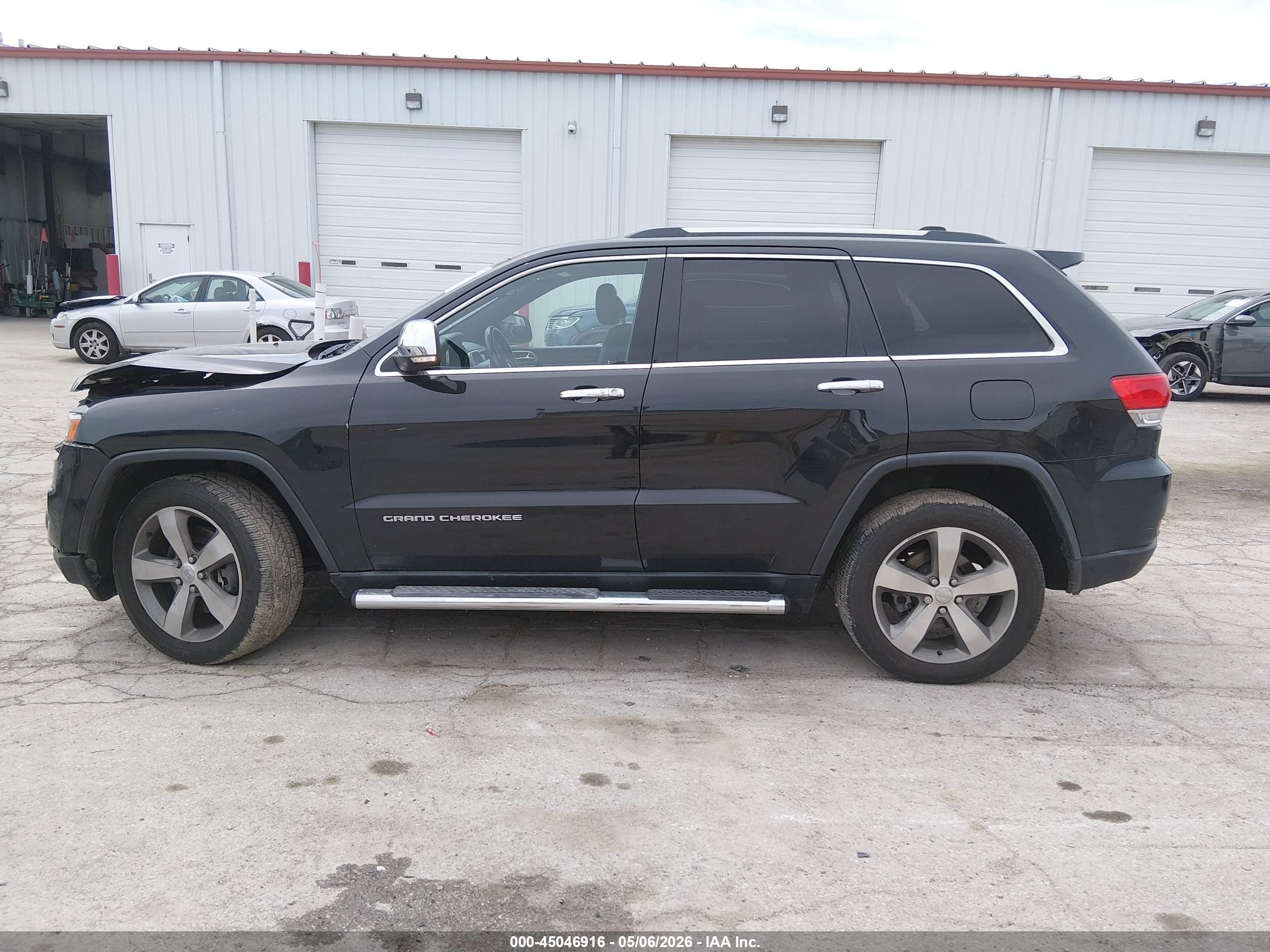 2014 Jeep Grand Cherokee Limited Black vin: 1C4RJFBM7EC375820