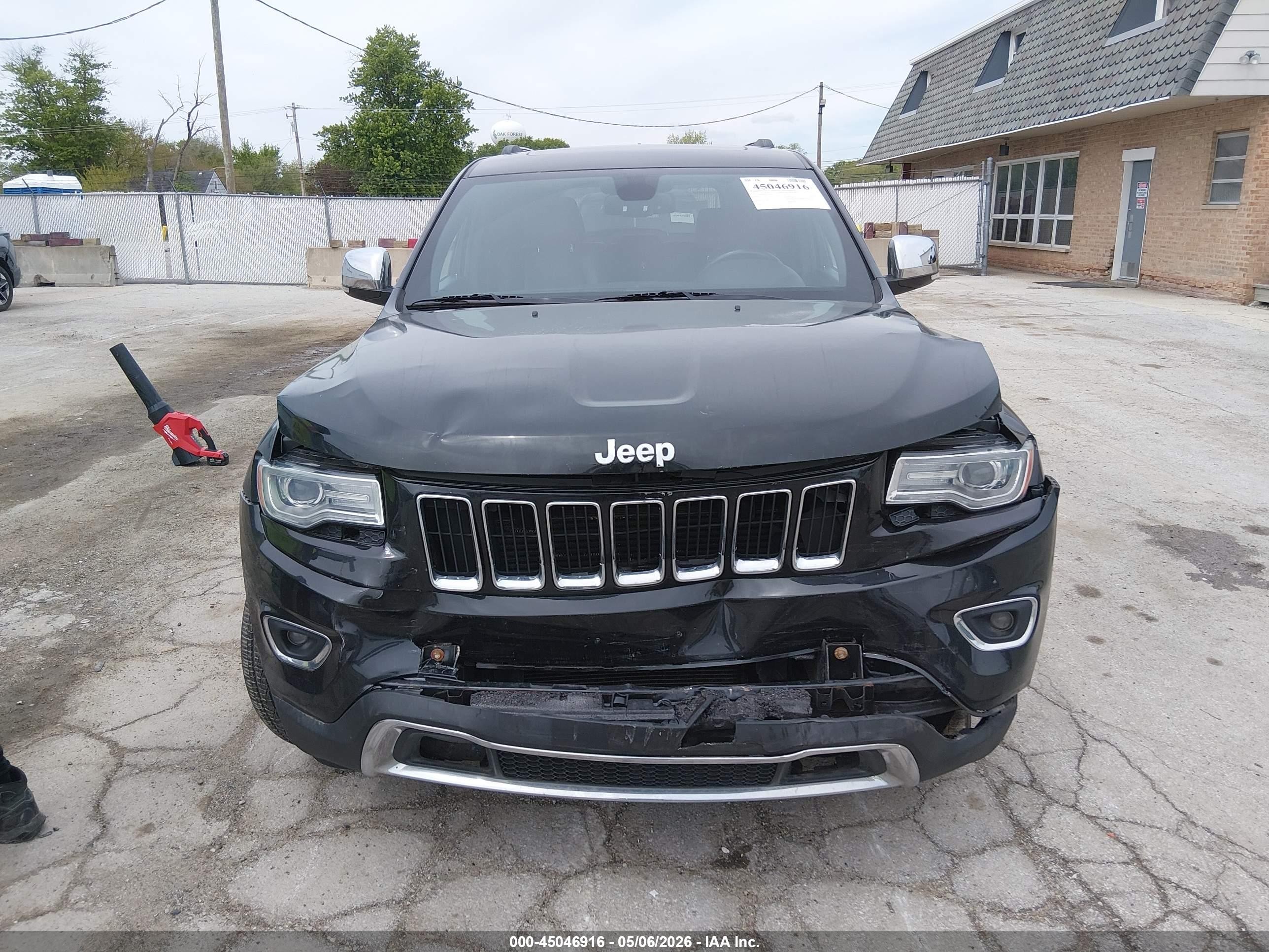 2014 Jeep Grand Cherokee Limited Black vin: 1C4RJFBM7EC375820