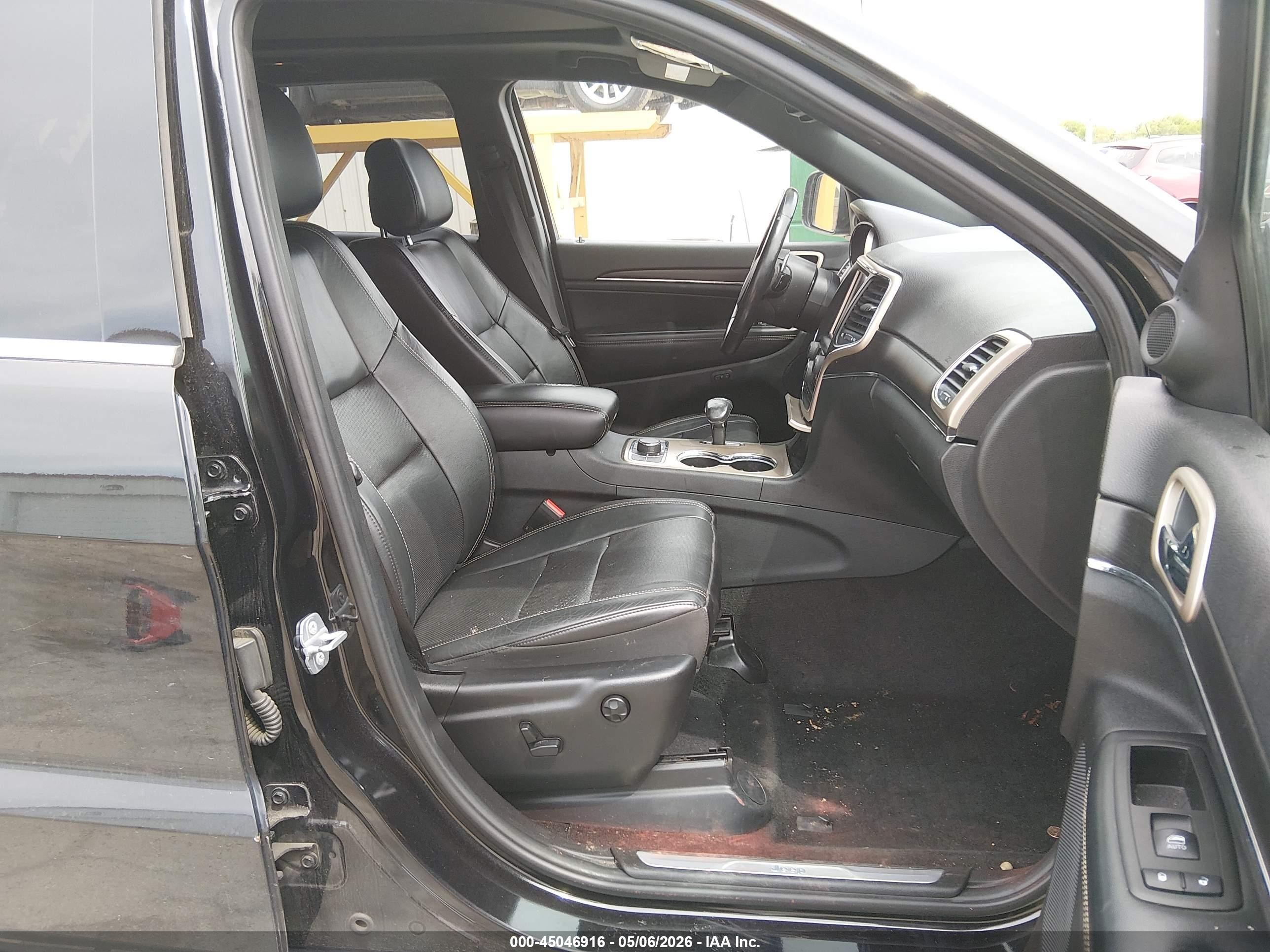 2014 Jeep Grand Cherokee Limited Black vin: 1C4RJFBM7EC375820