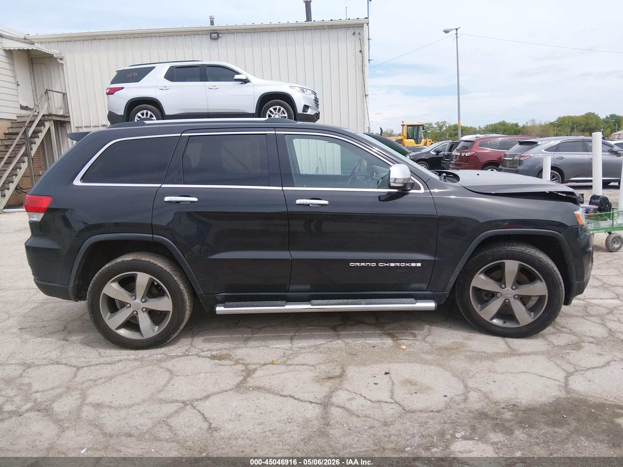 2014 Jeep Grand Cherokee Limited Black vin: 1C4RJFBM7EC375820