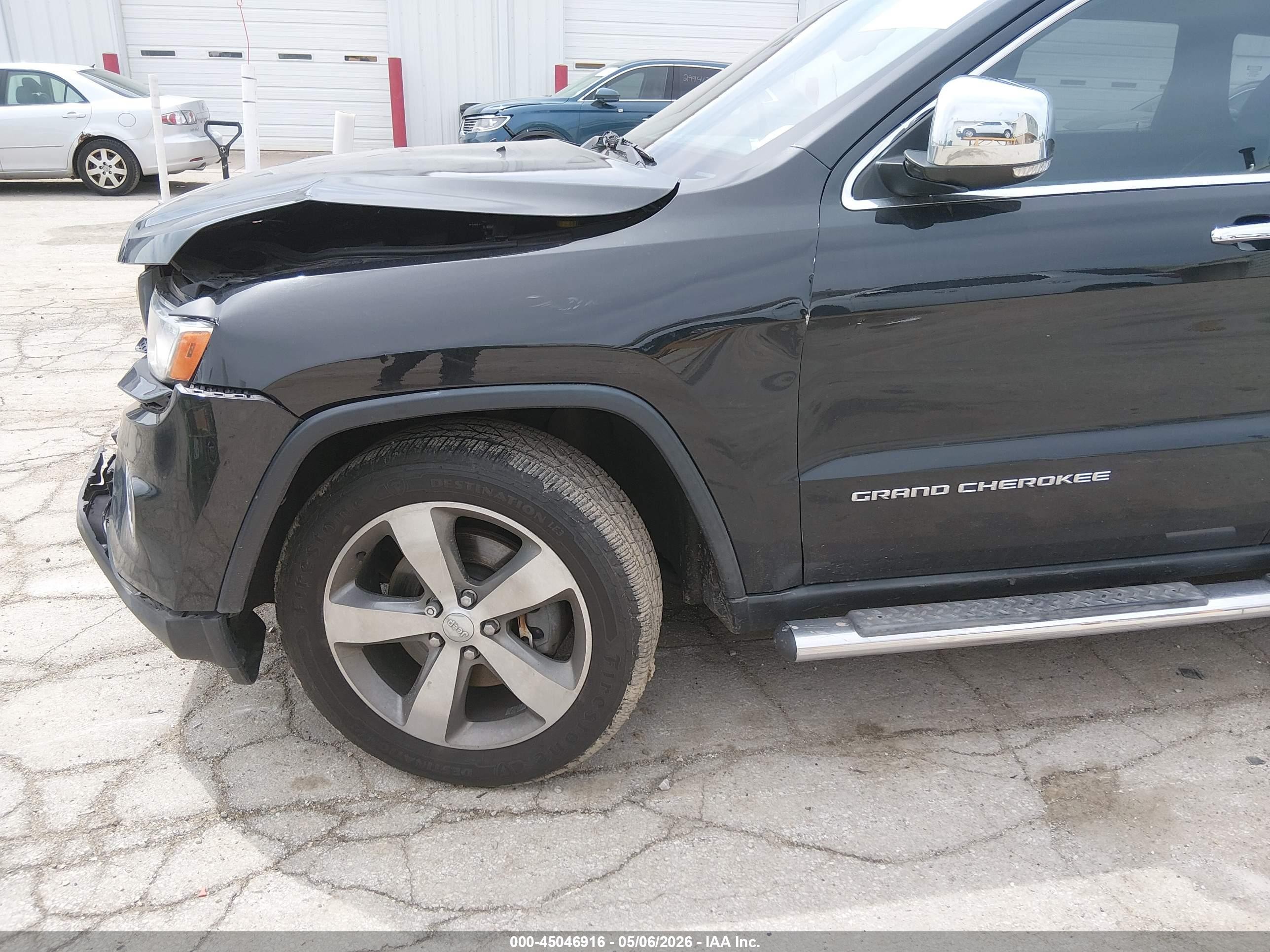 2014 Jeep Grand Cherokee Limited Black vin: 1C4RJFBM7EC375820