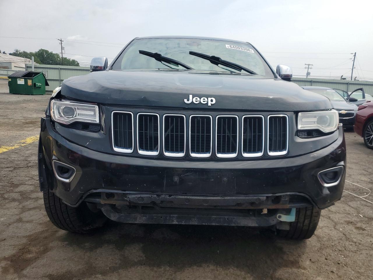 2014 Jeep Grand Cherokee Limited Black vin: 1C4RJFBM7EC409142