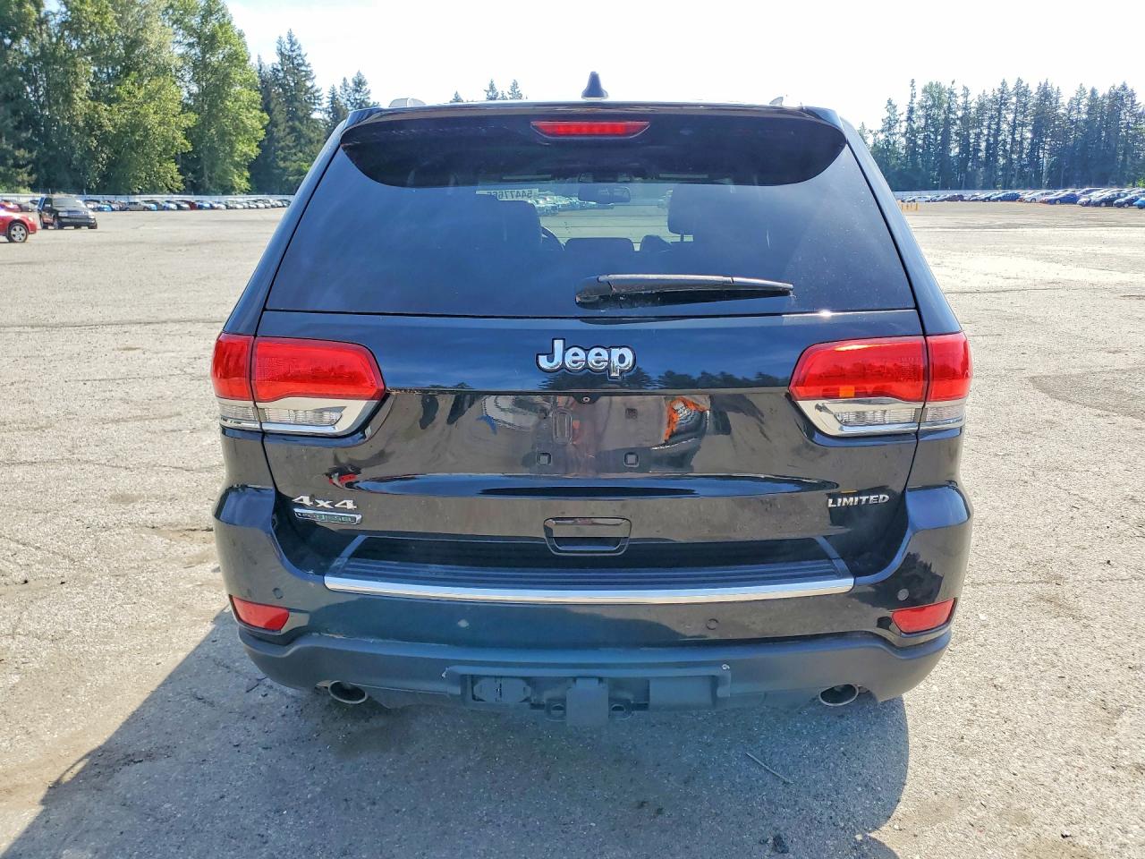 2015 Jeep Grand Cherokee Limited Black vin: 1C4RJFBM7FC866616