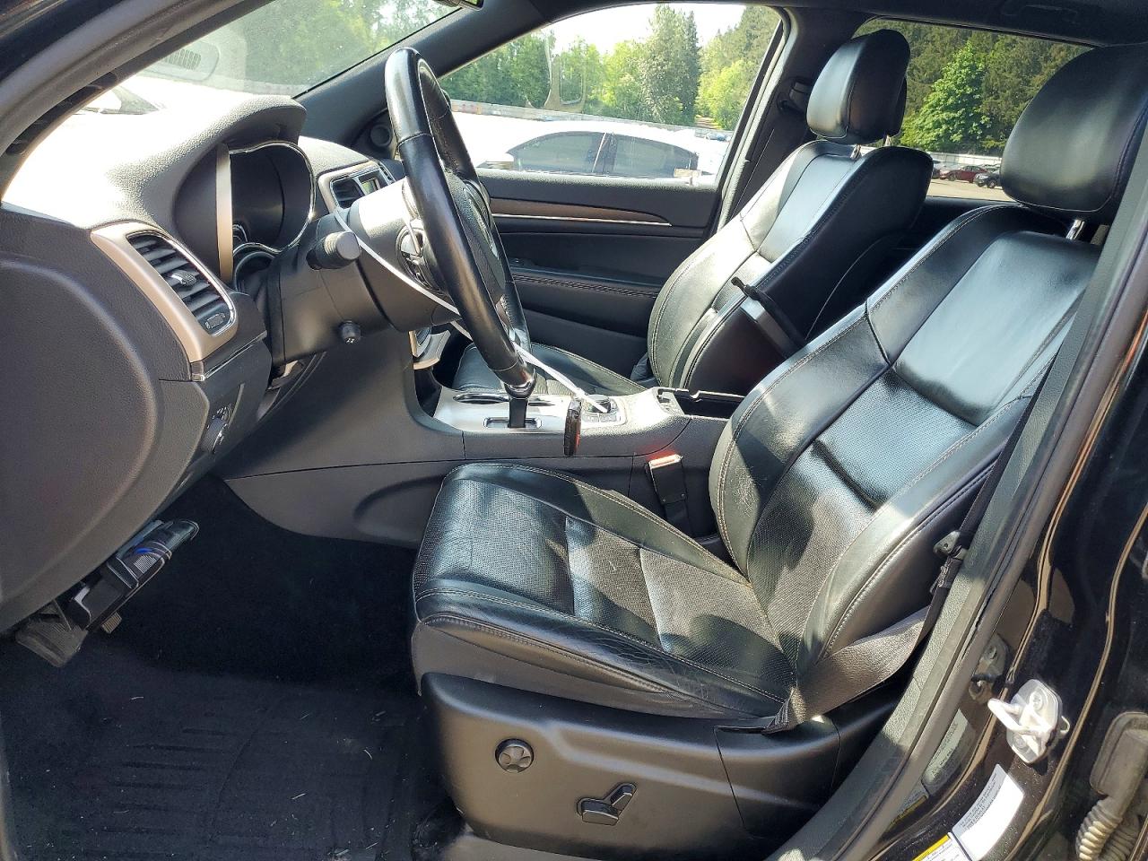 2015 Jeep Grand Cherokee Limited Black vin: 1C4RJFBM7FC866616