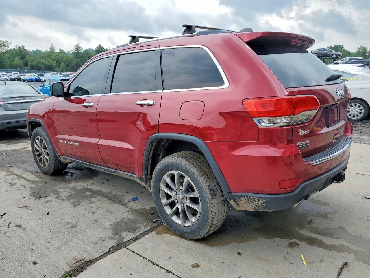 2014 Jeep Grand Cherokee Limited Бордовый vin: 1C4RJFBM8EC384090