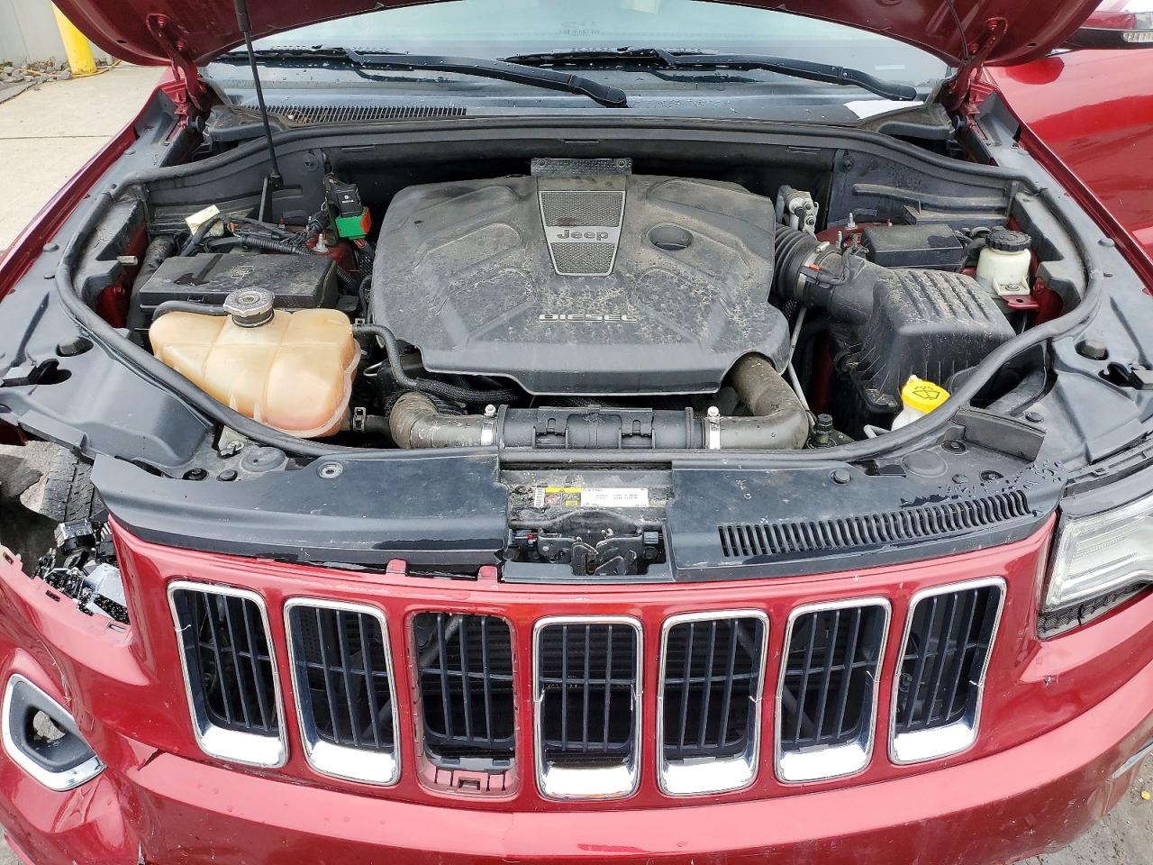 2014 Jeep Grand Cherokee Limited Бордовый vin: 1C4RJFBM8EC384090