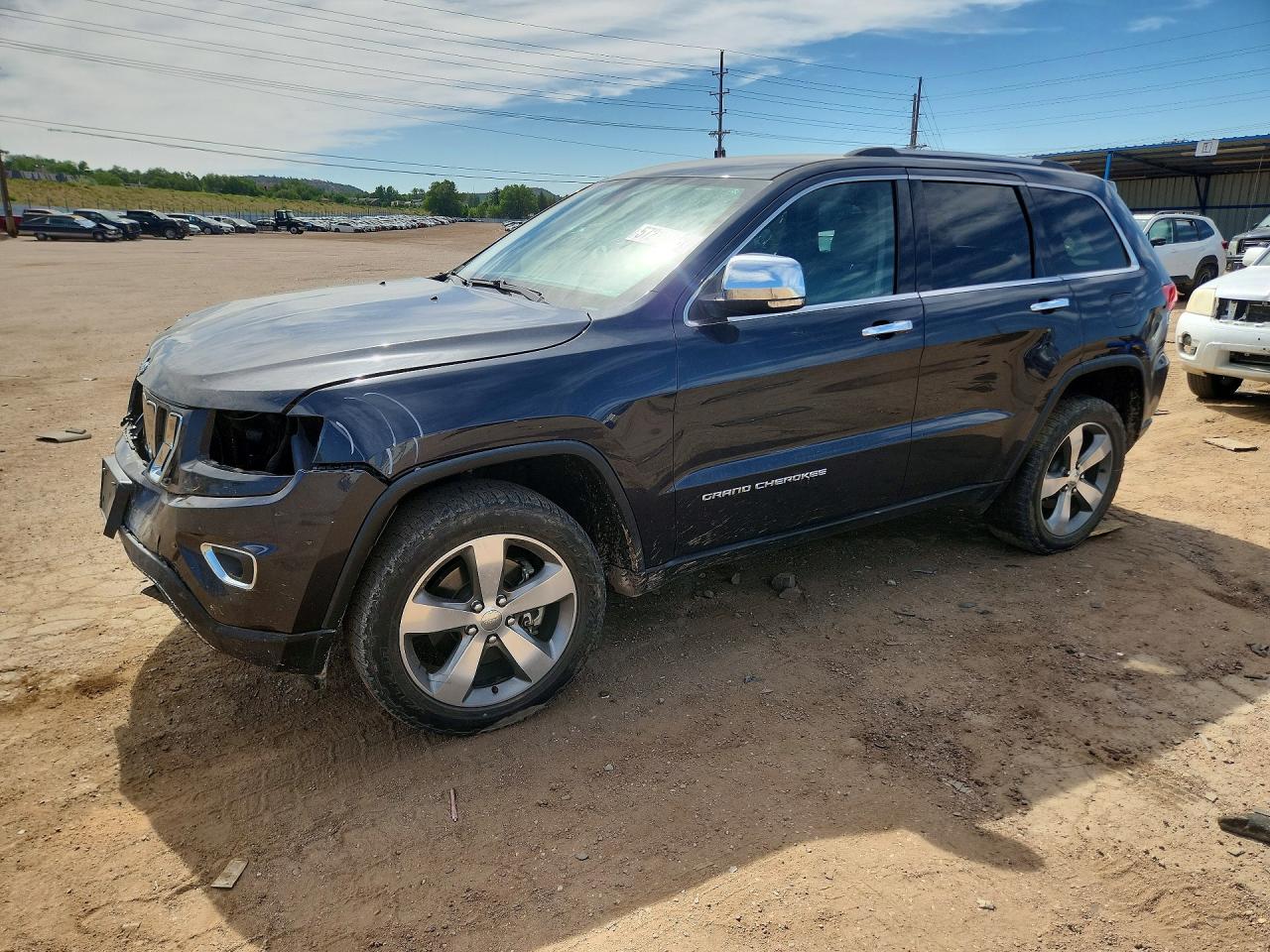 2015 Jeep Grand Cherokee Limited Синий vin: 1C4RJFBM8FC117971