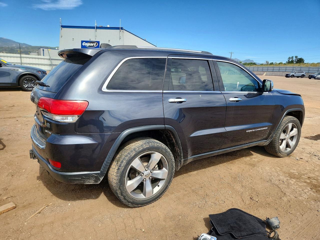 2015 Jeep Grand Cherokee Limited Синий vin: 1C4RJFBM8FC117971