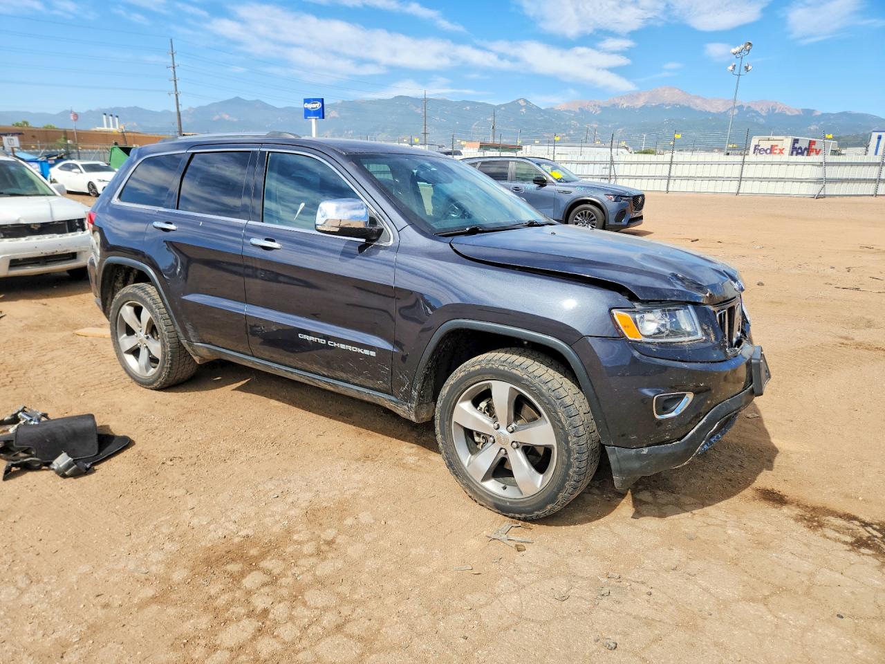 2015 Jeep Grand Cherokee Limited Синий vin: 1C4RJFBM8FC117971