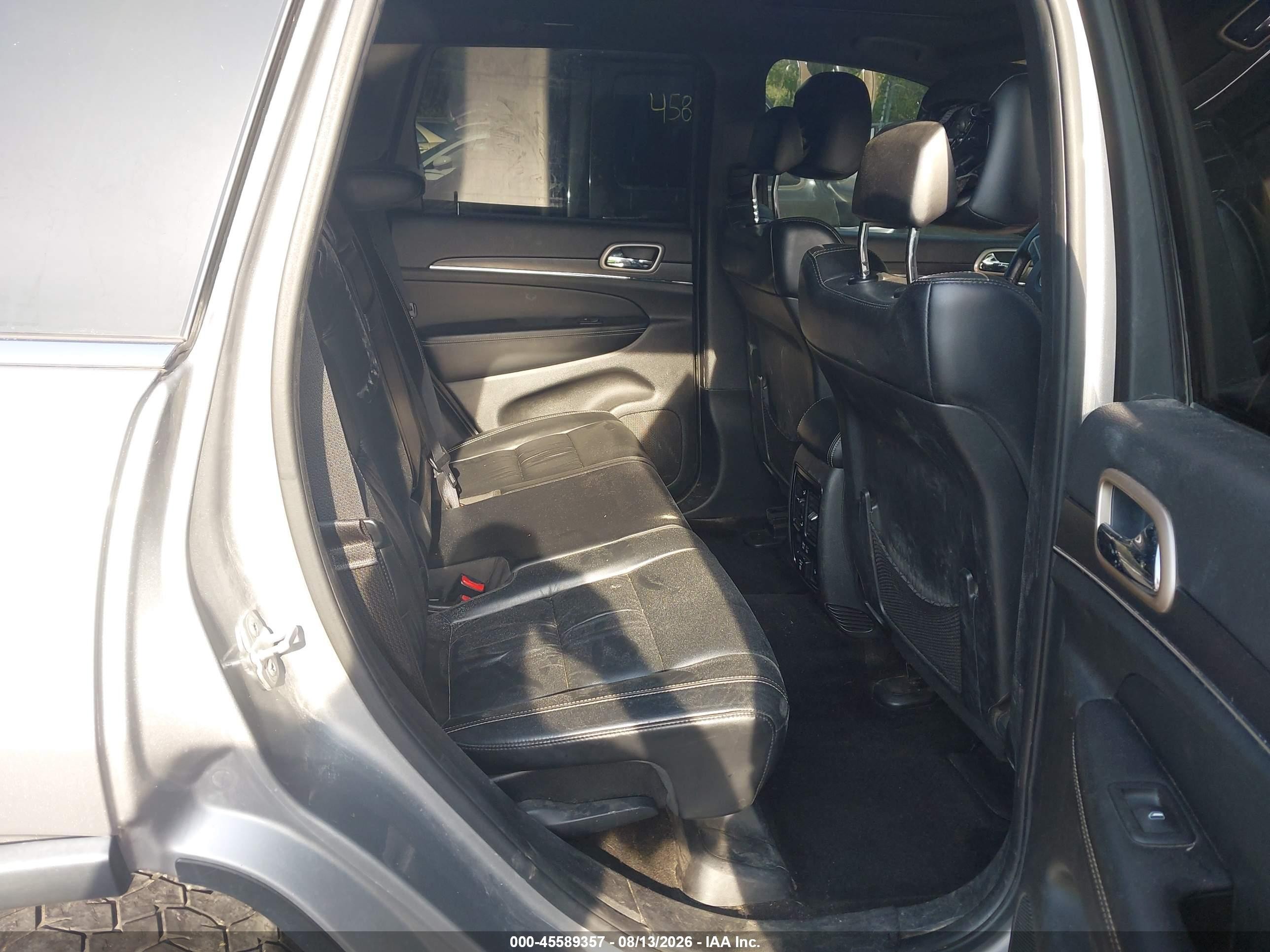 2015 Jeep Grand Cherokee Limited Серый vin: 1C4RJFBM8FC713405
