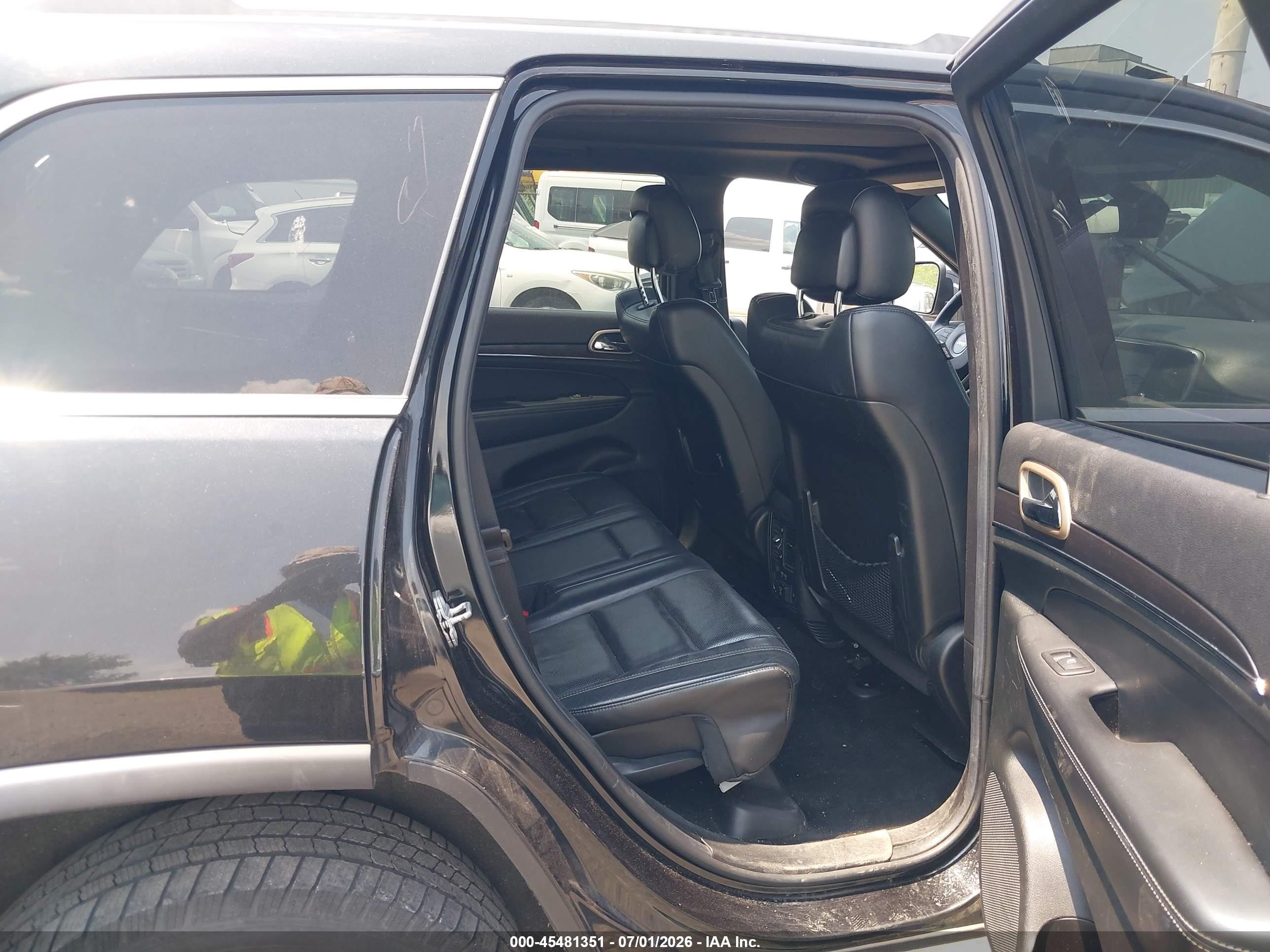 2014 Jeep Grand Cherokee Limited Black vin: 1C4RJFBM9EC299095