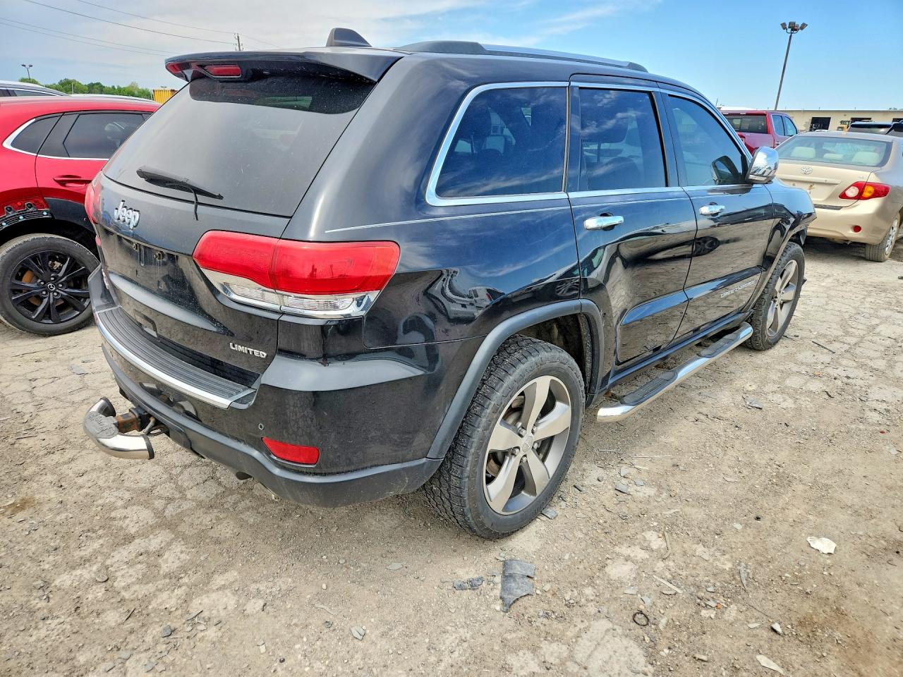 2014 Jeep Grand Cherokee Limited Black vin: 1C4RJFBM9EC497191