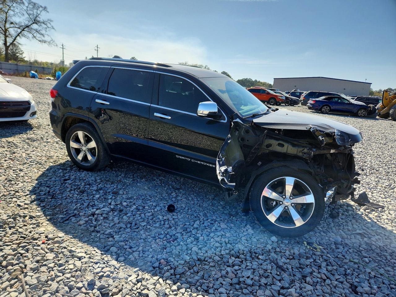 2015 Jeep Grand Cherokee Limited Black vin: 1C4RJFBM9FC762273