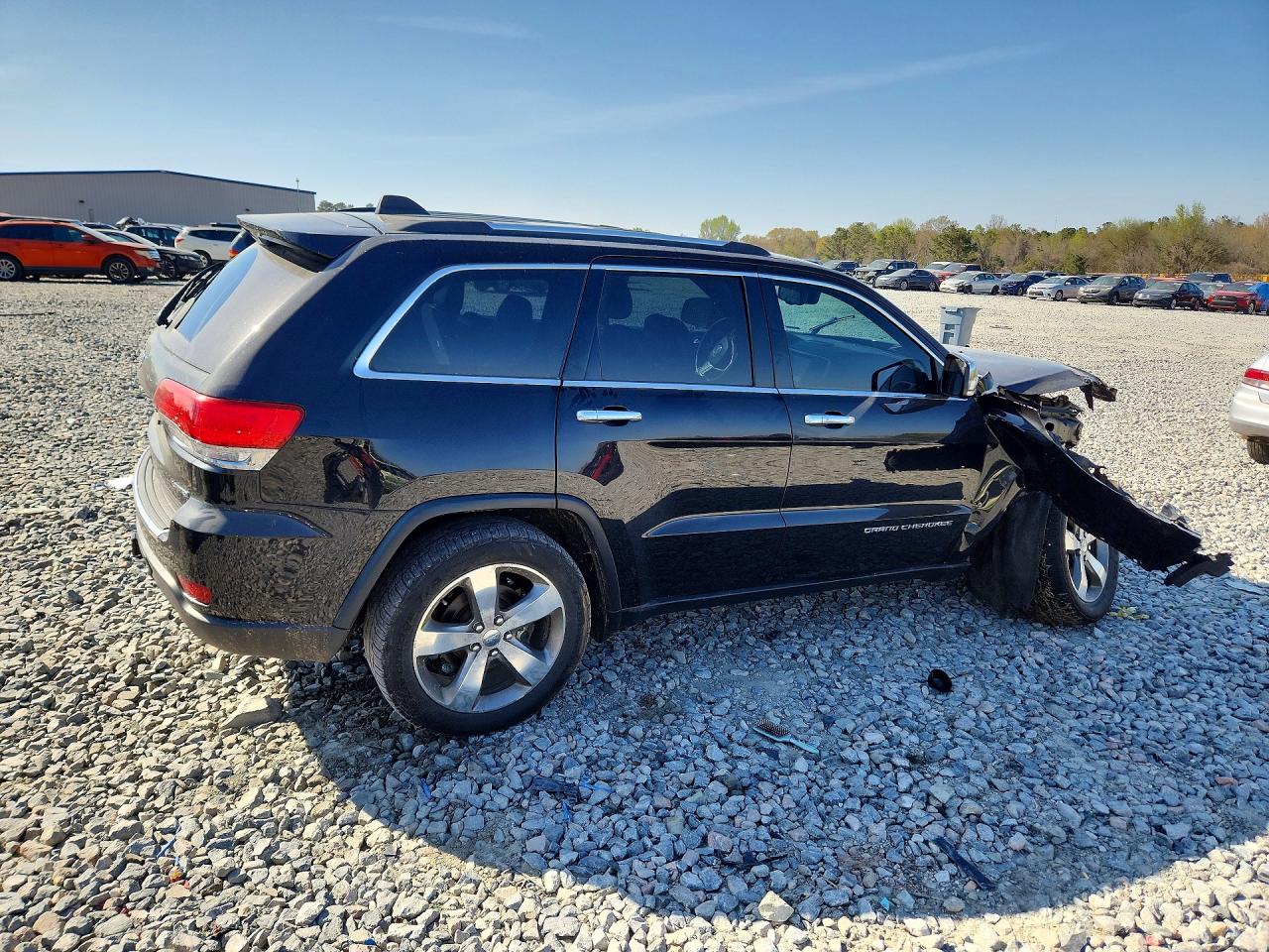 2015 Jeep Grand Cherokee Limited Black vin: 1C4RJFBM9FC762273