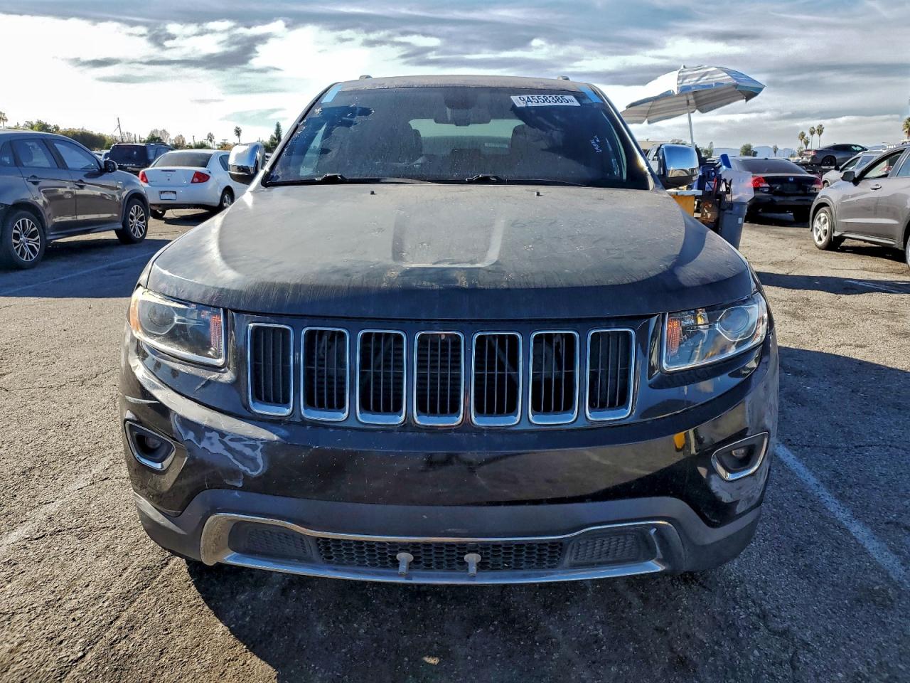 2015 Jeep Grand Cherokee Limited Black vin: 1C4RJFBM9FC956804