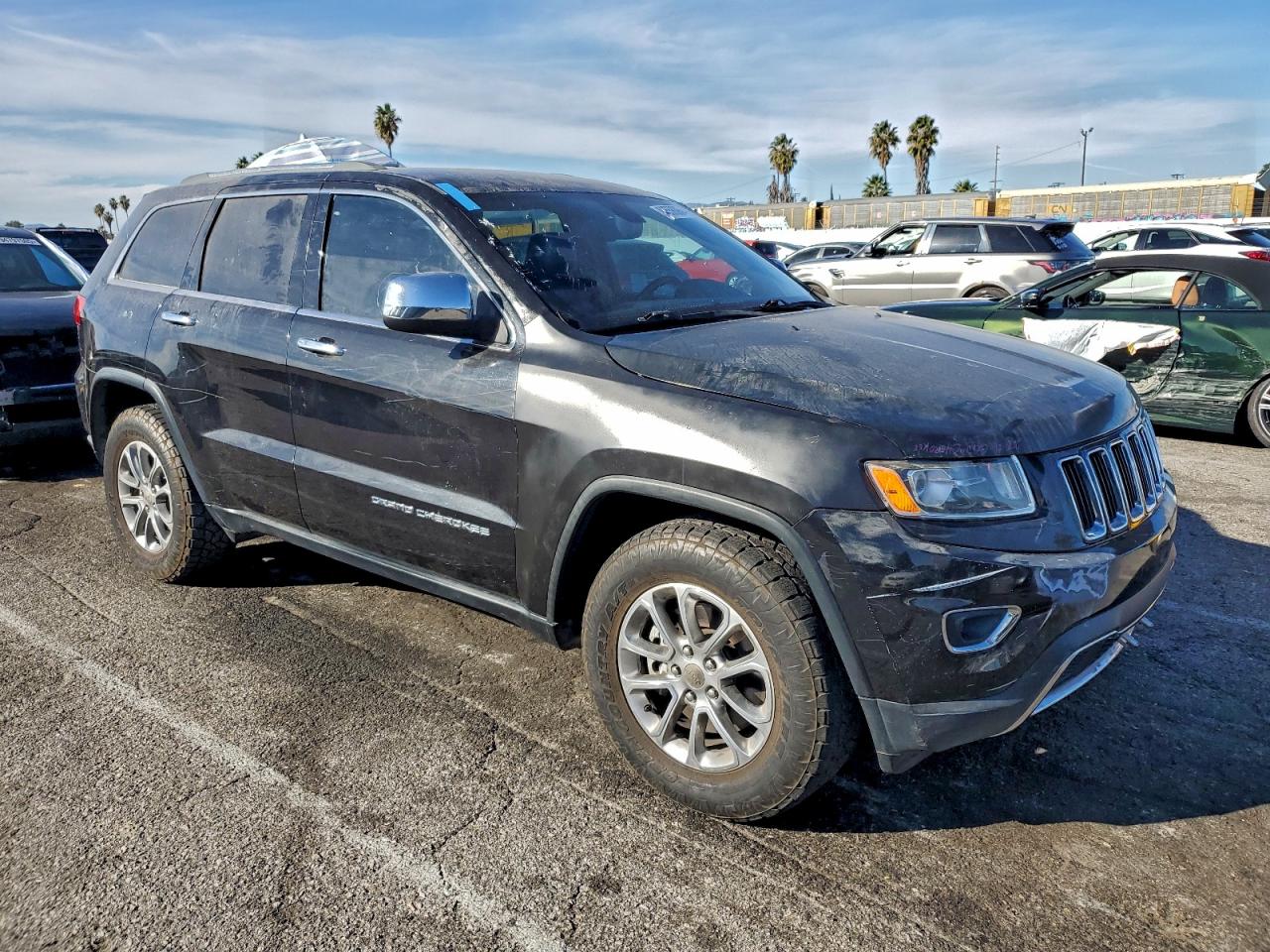 2015 Jeep Grand Cherokee Limited Black vin: 1C4RJFBM9FC956804