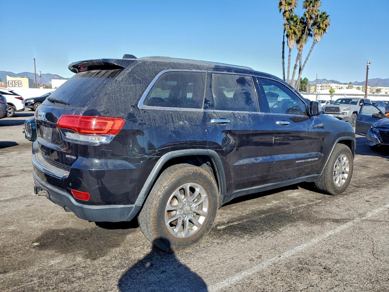 2015 Jeep Grand Cherokee Limited Black vin: 1C4RJFBM9FC956804