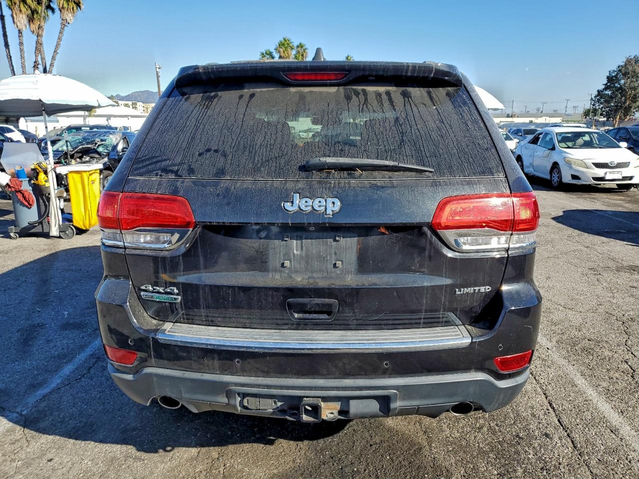 2015 Jeep Grand Cherokee Limited Black vin: 1C4RJFBM9FC956804