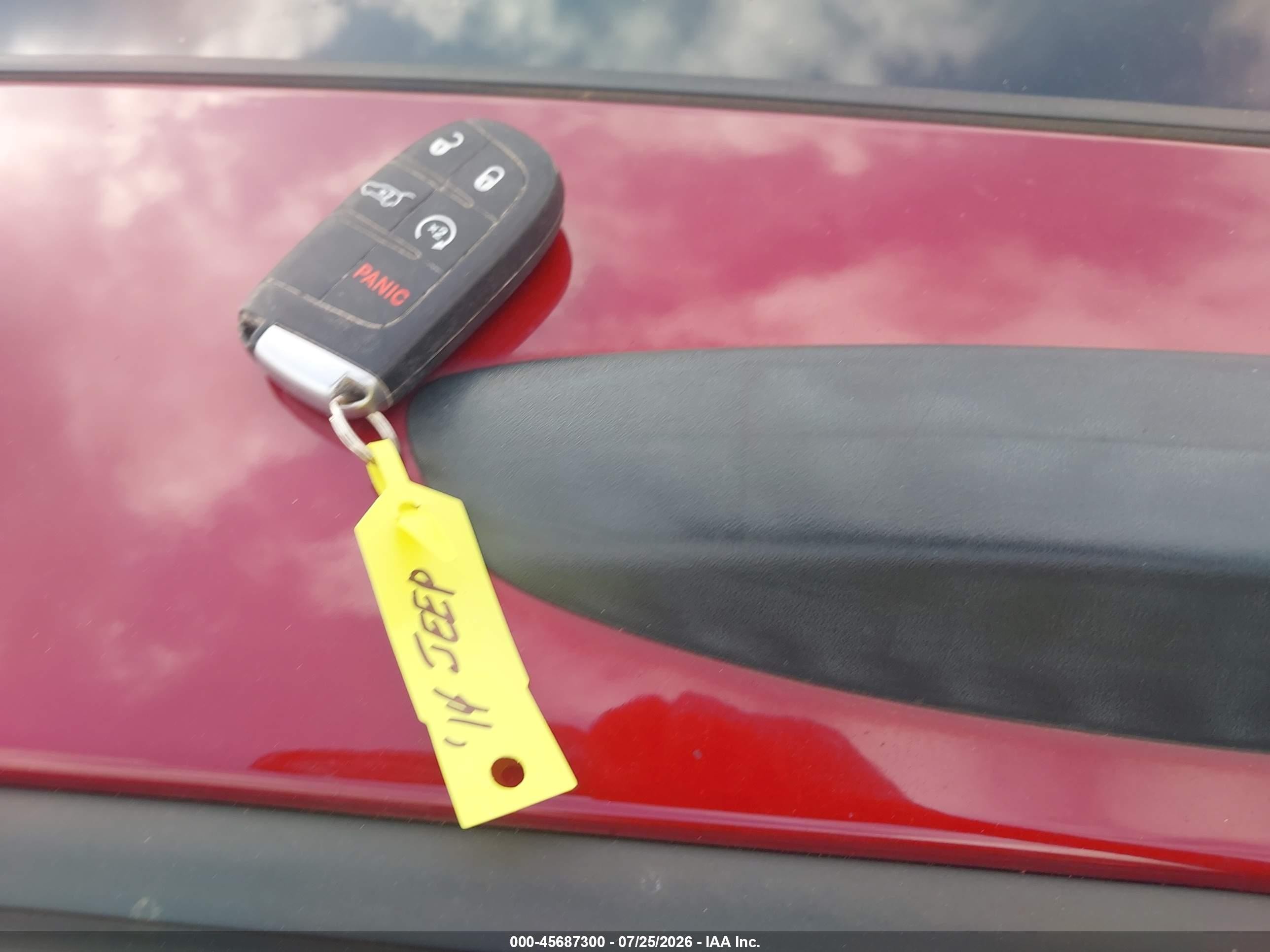 2014 Jeep Grand Cherokee Limited Red vin: 1C4RJFBMXEC316079