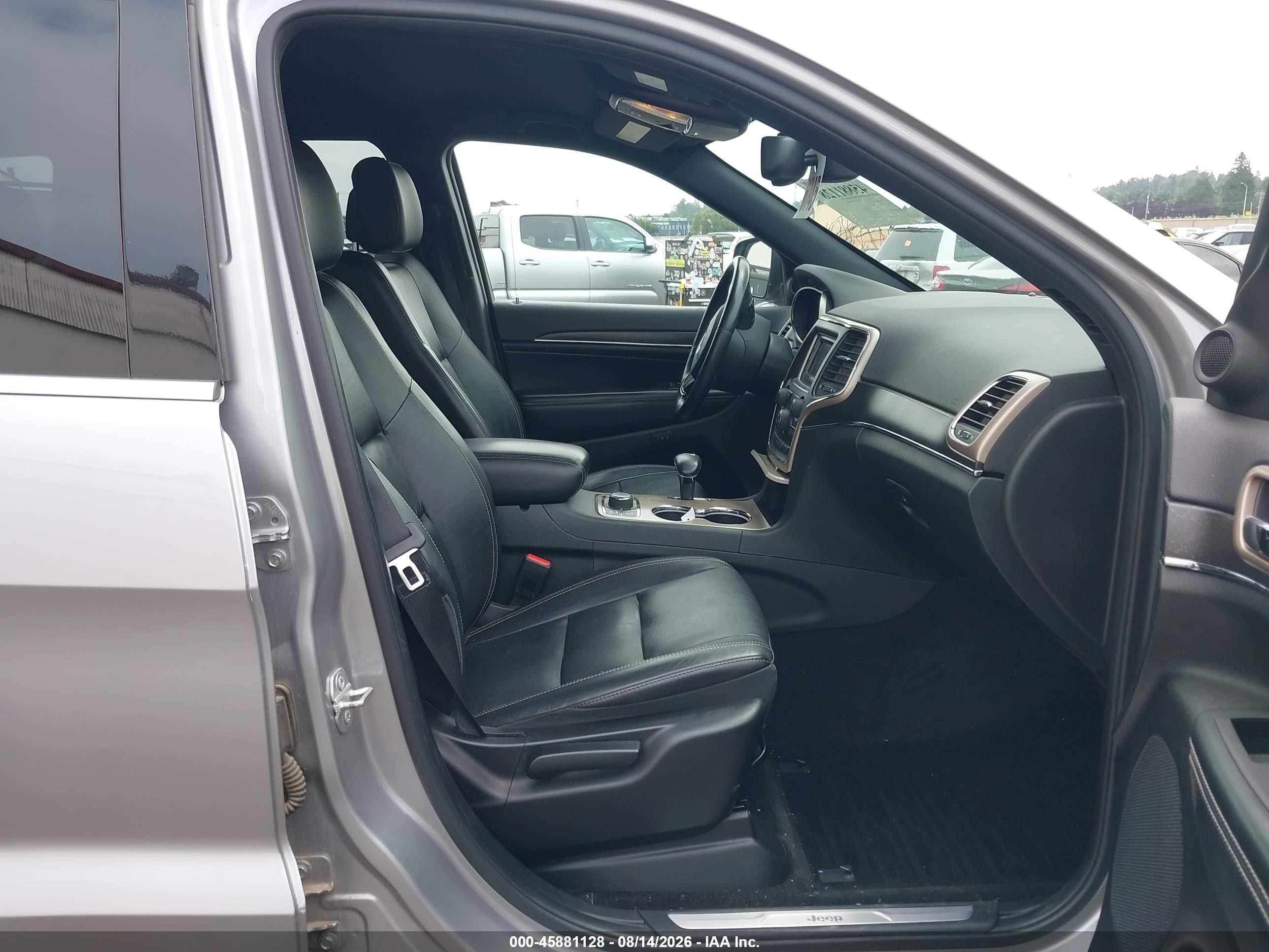 2015 Jeep Grand Cherokee Limited Gray vin: 1C4RJFBMXFC716144
