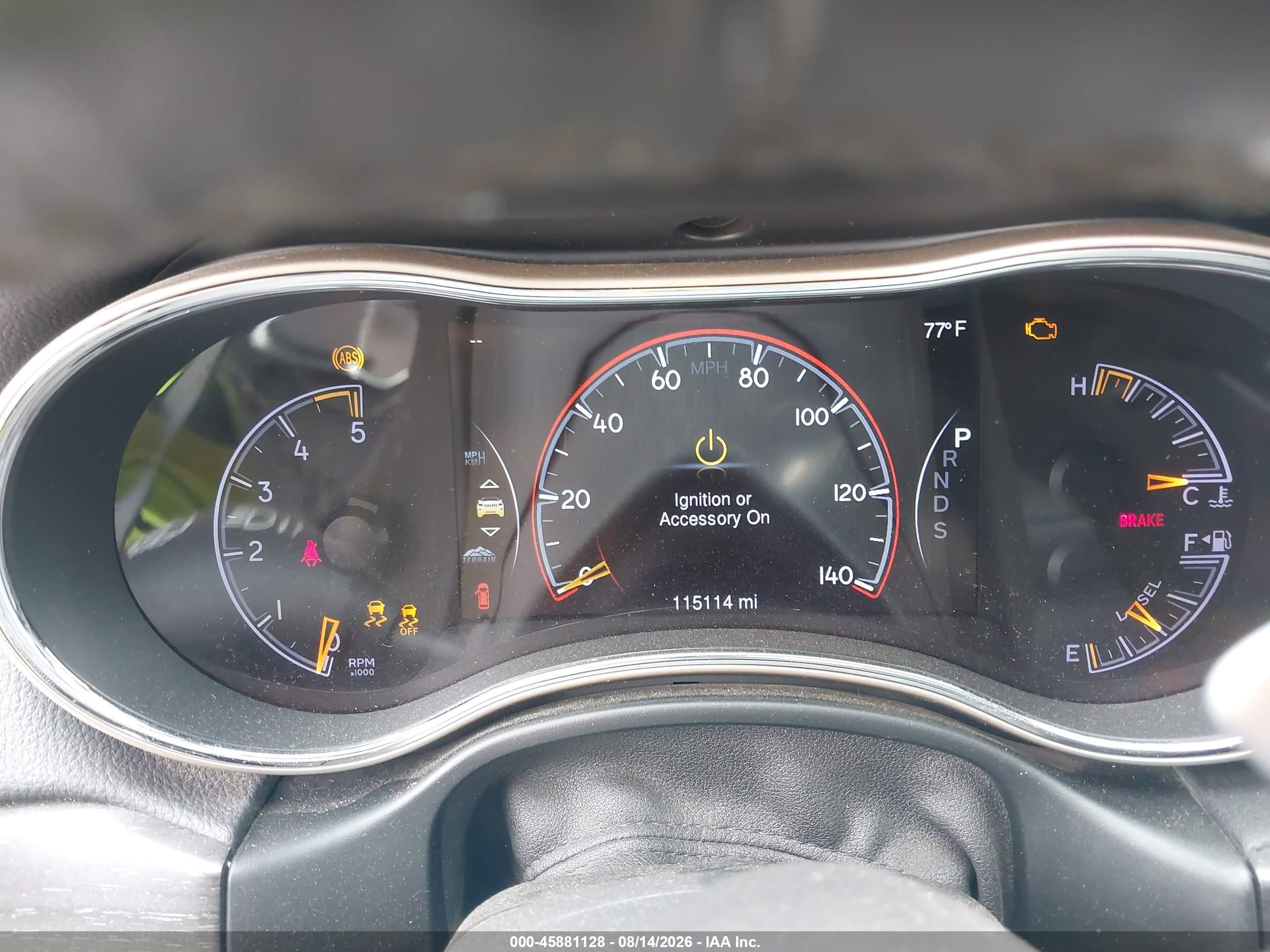 2015 Jeep Grand Cherokee Limited Gray vin: 1C4RJFBMXFC716144