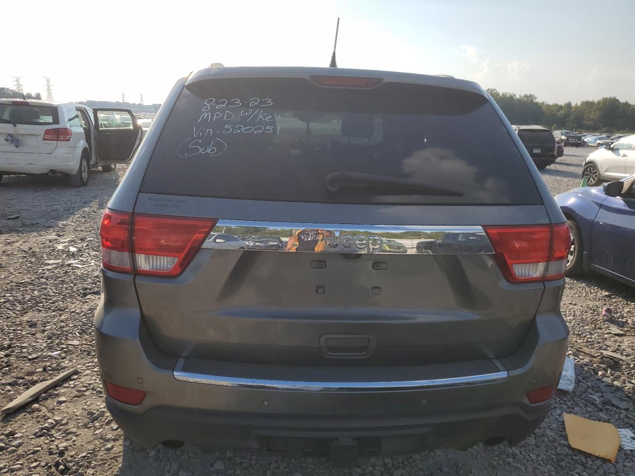 2013 Jeep Grand Cherokee Limited Gray vin: 1C4RJFBT0DC520251