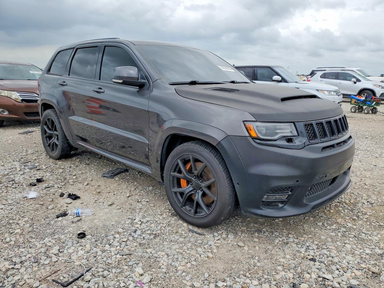 2015 Jeep Grand Cherokee Srt-8 Black vin: 1C4RJFBT0DC520251